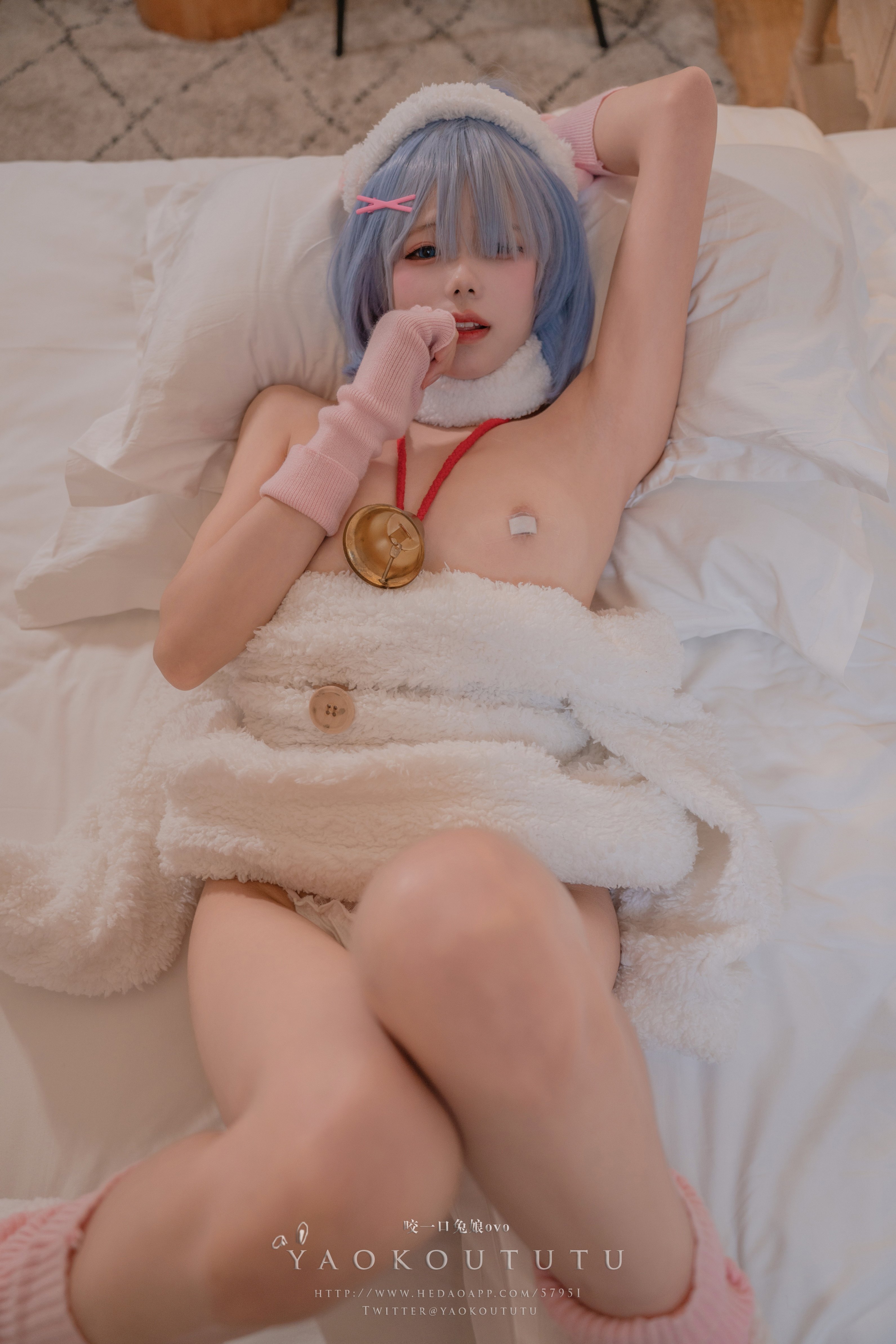 咬一口兔娘ovo - Rem 咩咩 蕾姆咩咩