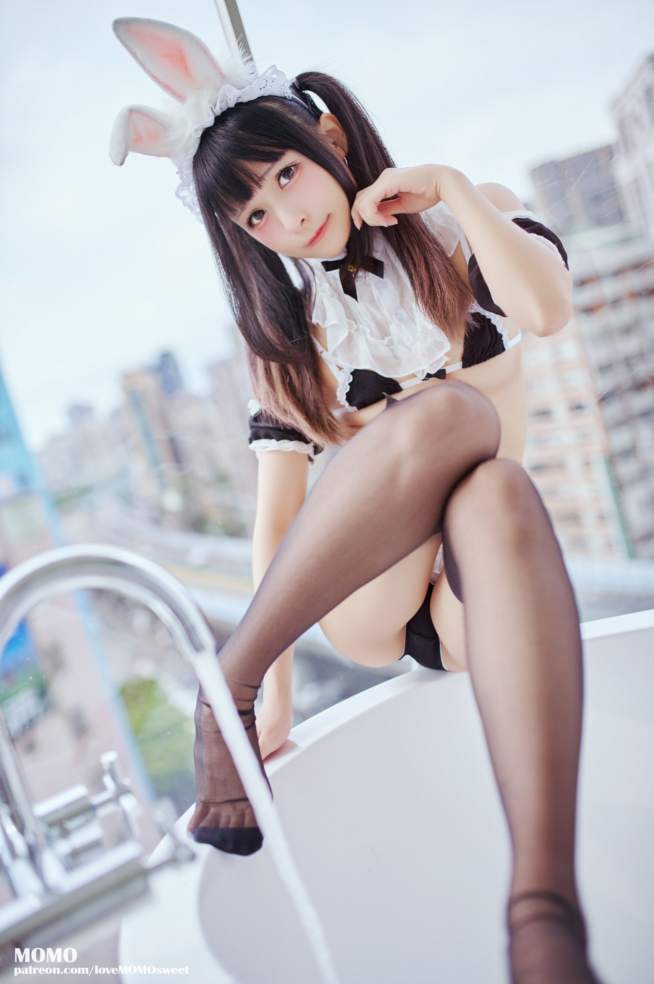 莫莫-Original 比基尼兔女郎女僕