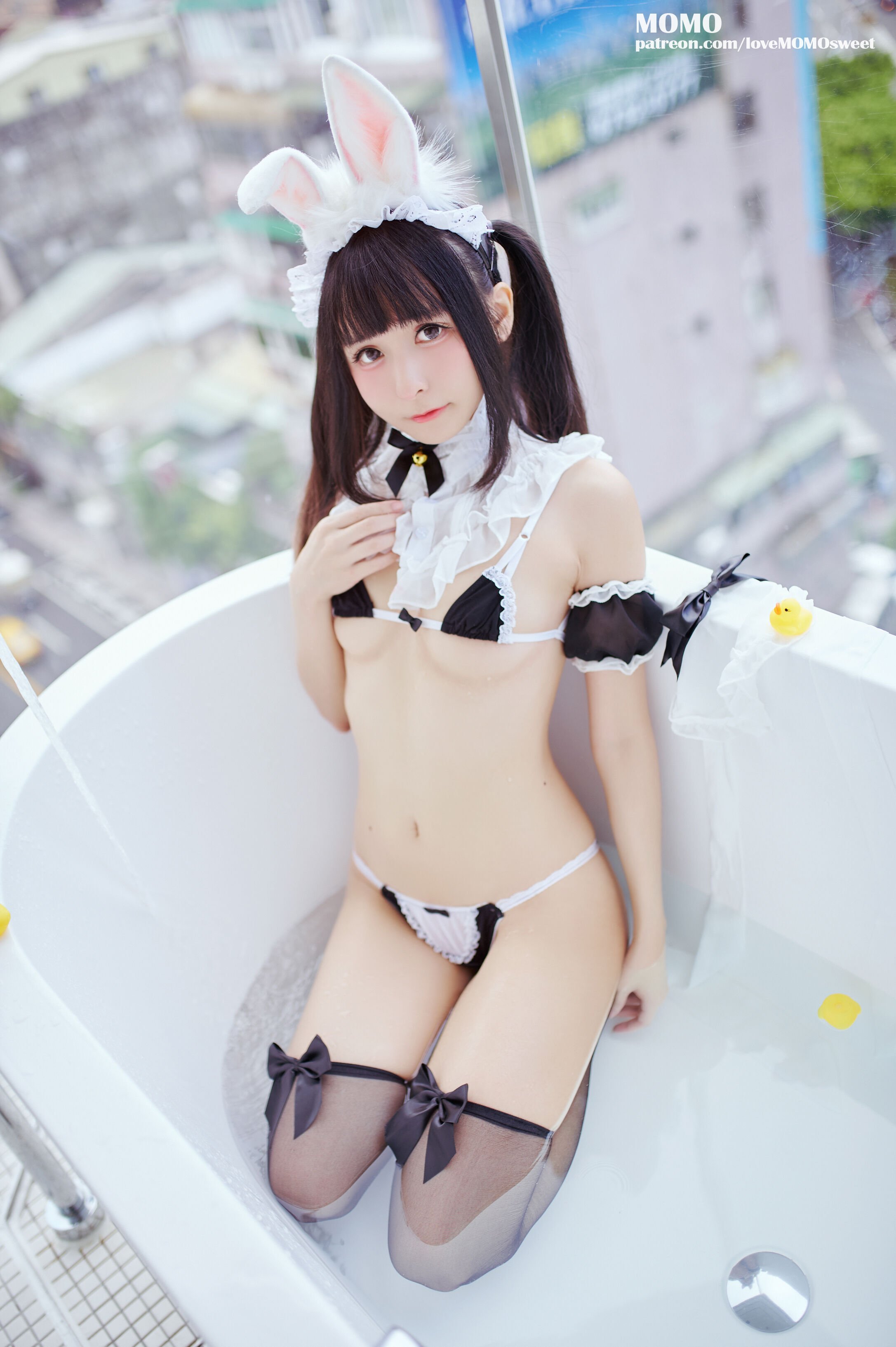 莫莫-Original 比基尼兔女郎女僕