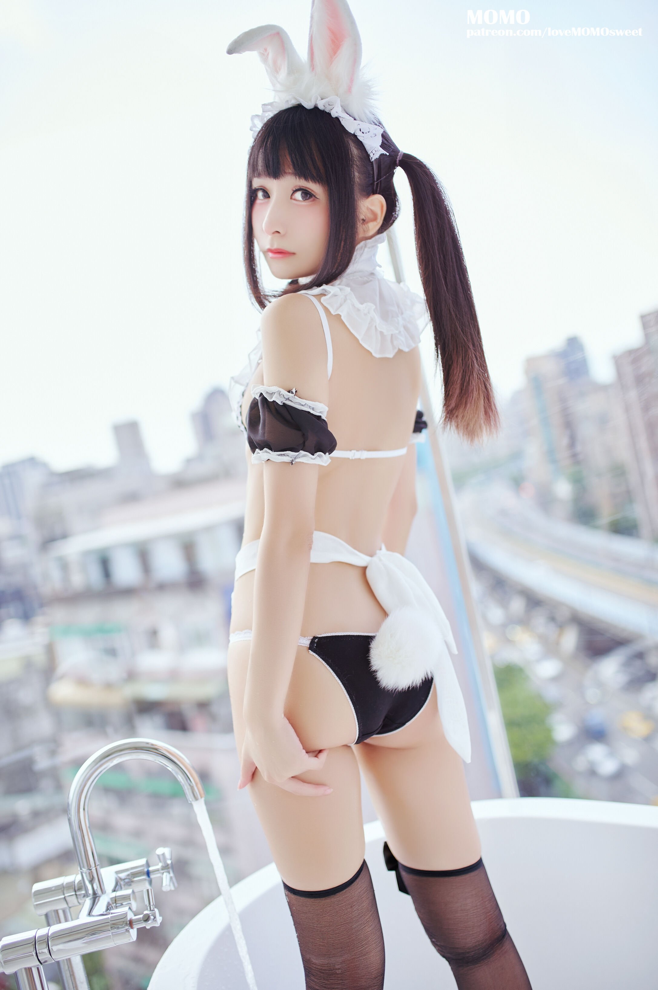 莫莫-Original 比基尼兔女郎女僕