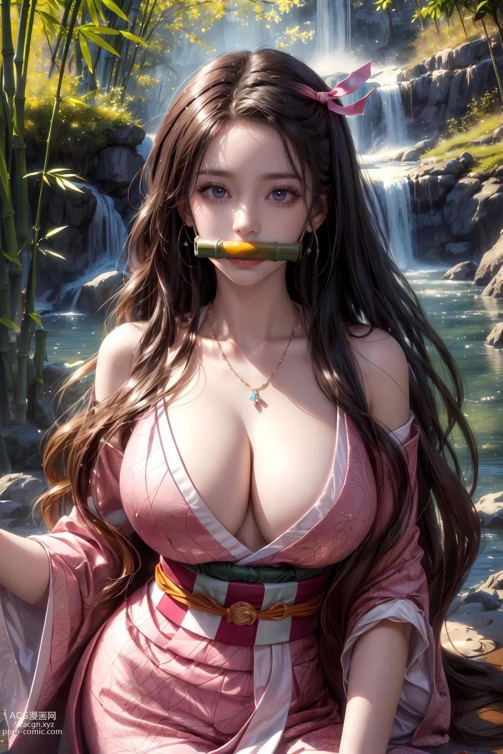 อนิเมะ สาว] 【kuzan】ดาบพิฆาตอสูร-เนซึโกะ53