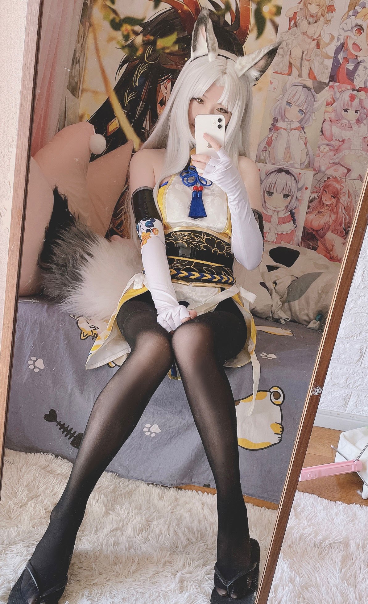 习呆呆胡桃 Cosplay 图集