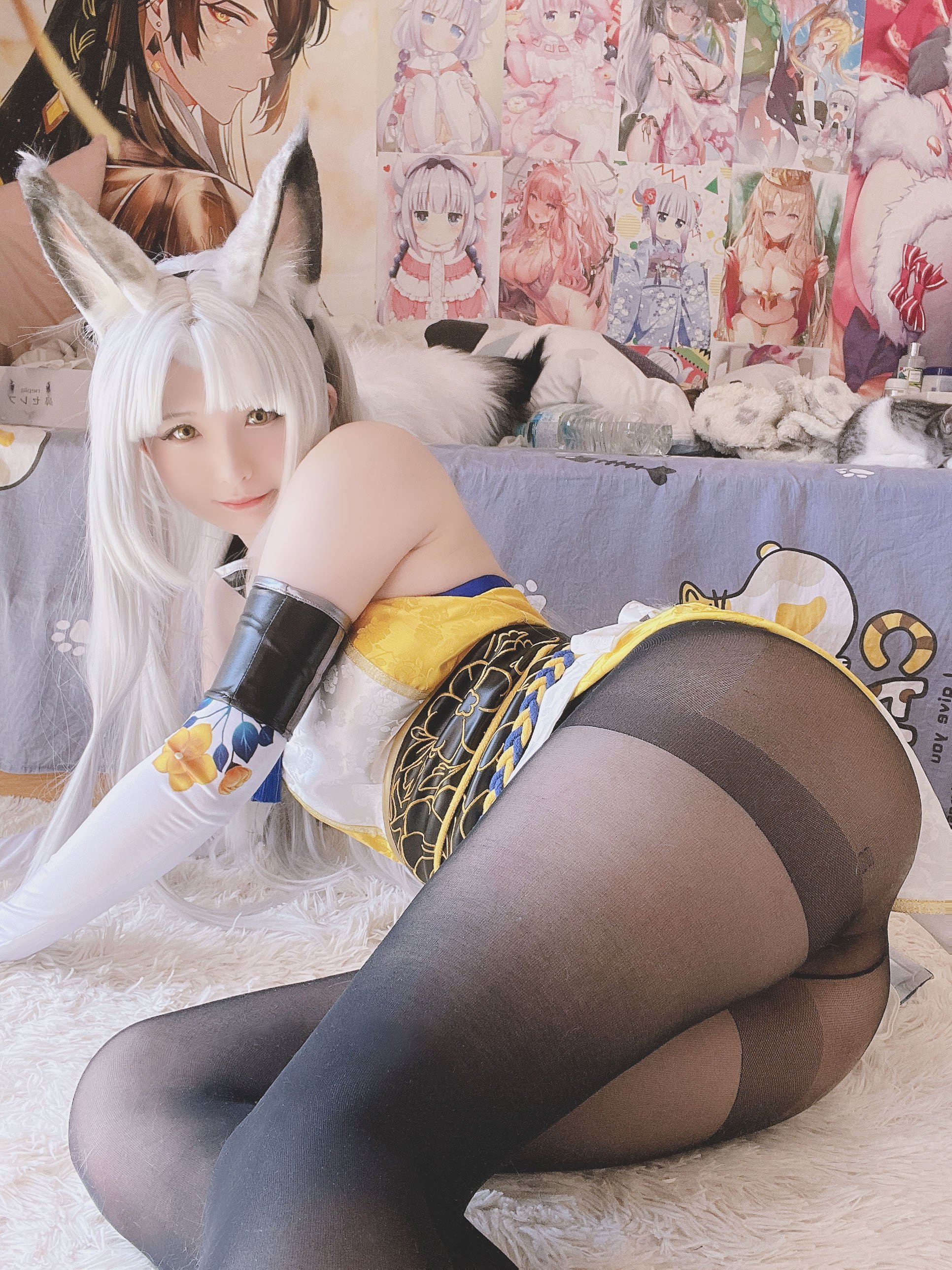 习呆呆胡桃 Cosplay 图集