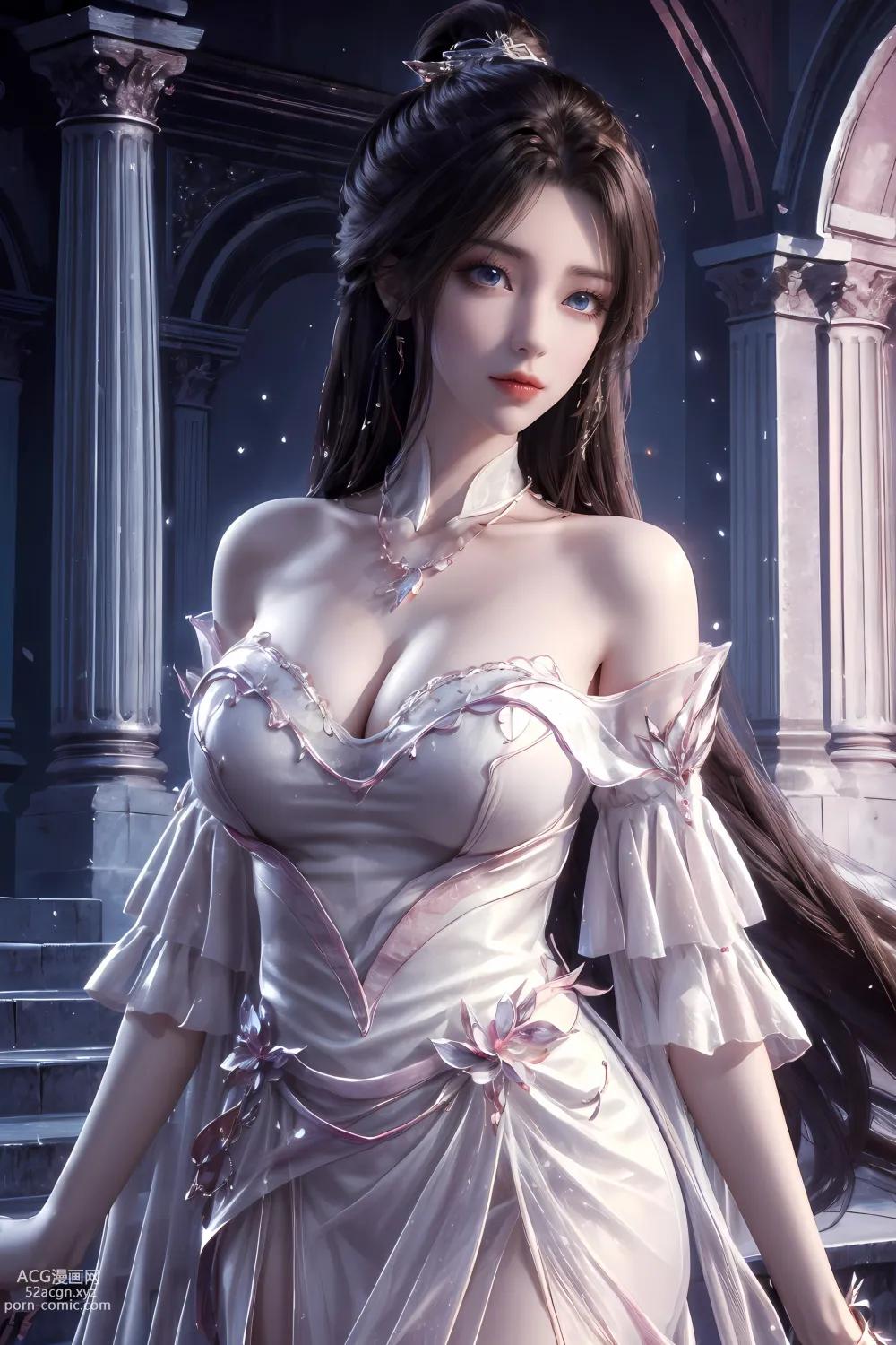 Kuzan AI动漫女角：完美世界月蝉 63P