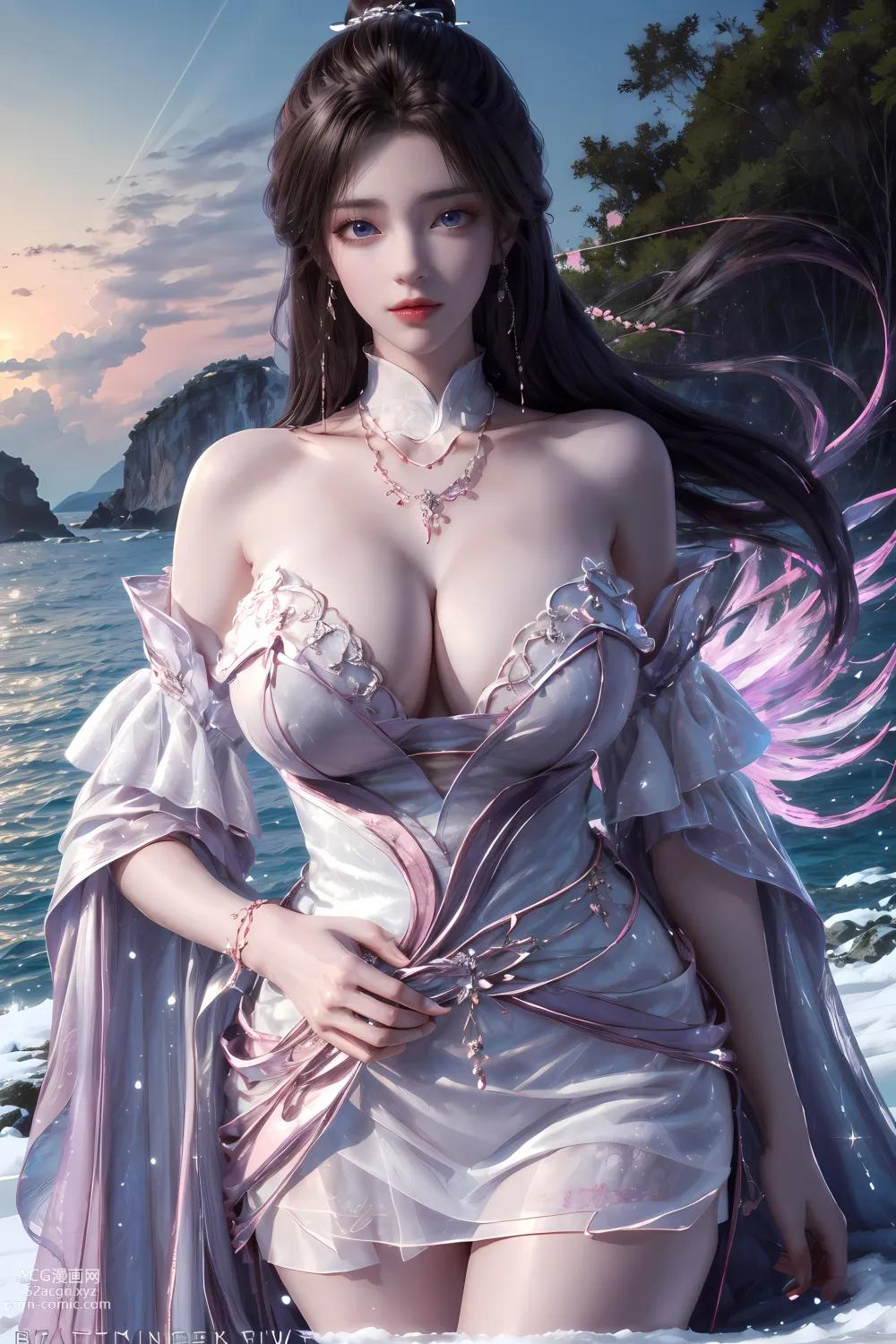 Kuzan AI动漫女角：完美世界月蝉 63P