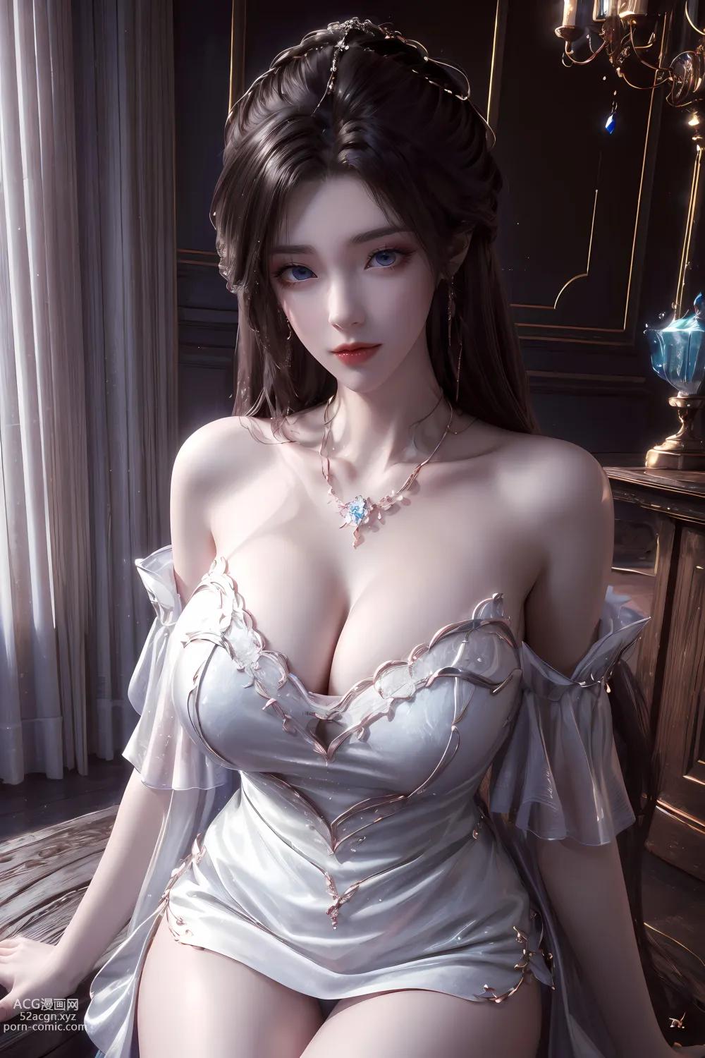 Kuzan AI动漫女角：完美世界月蝉 63P