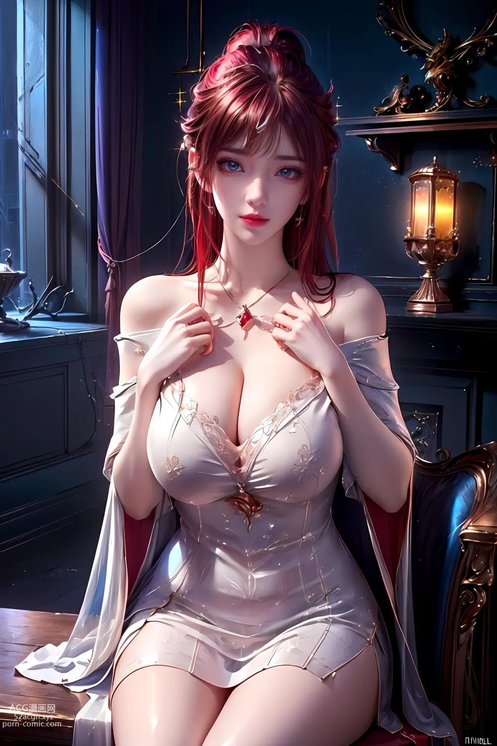 Kuzan AI动漫女角：完美世界红凰 61P