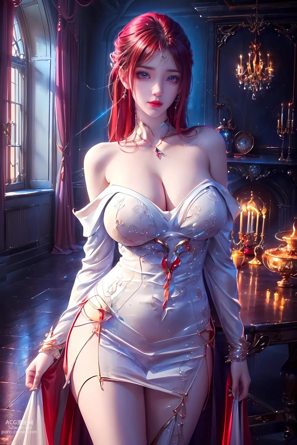 Kuzan AI动漫女角：完美世界红凰 61P