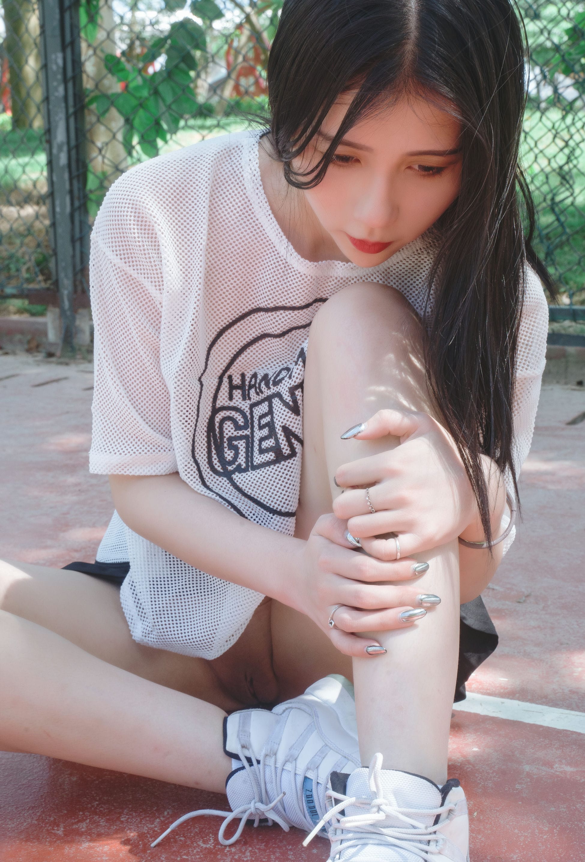 Cazi姬纪 运动场纹身写真 [20P]