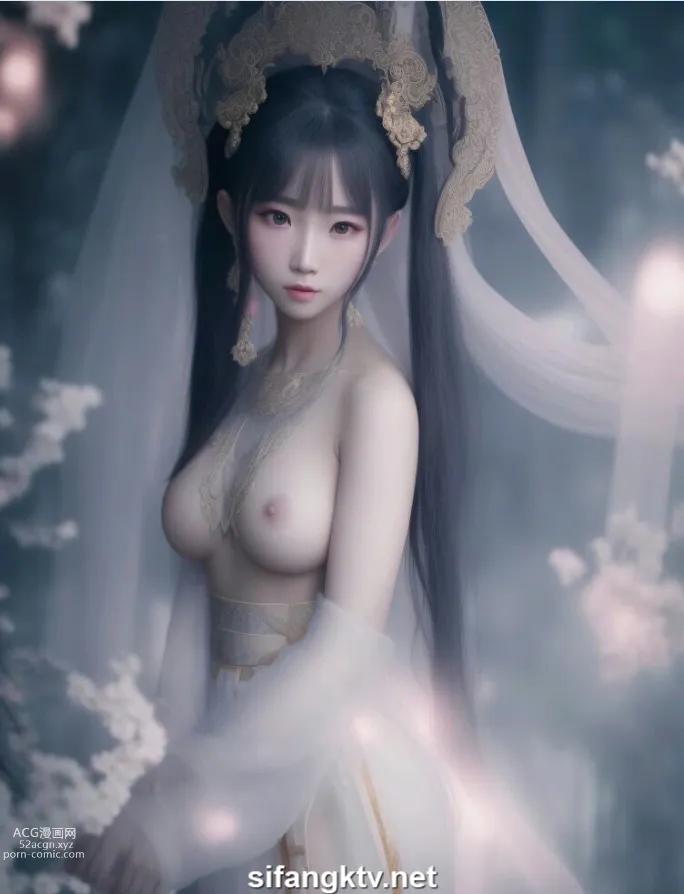 애니메 걸 ] 대가급 AI 그림 합집 제3탄 제8부 고전 미인