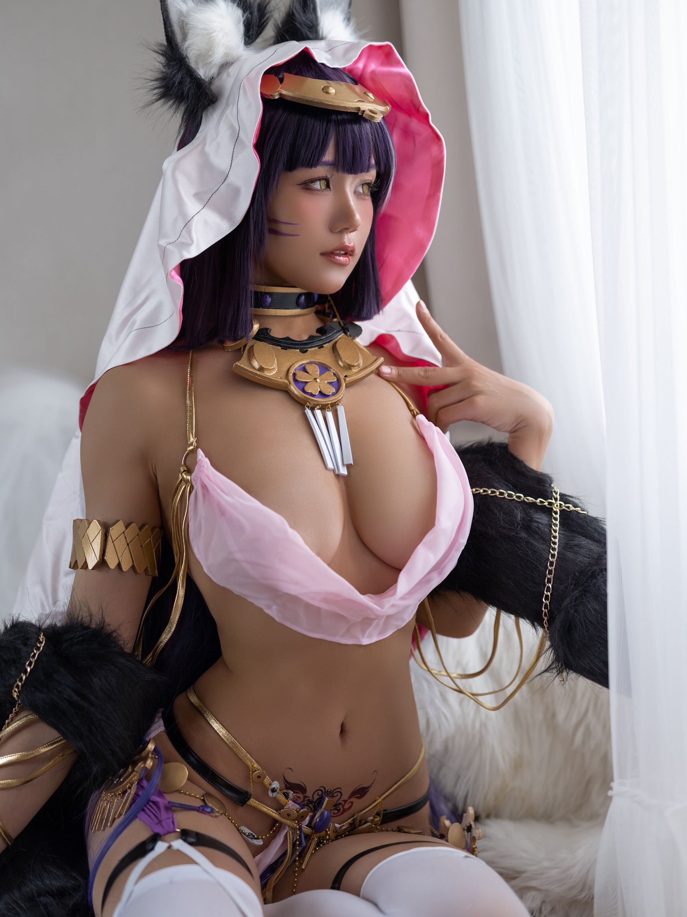 Ogura Chiyo w Musashi Đồng nhân Azur Lane