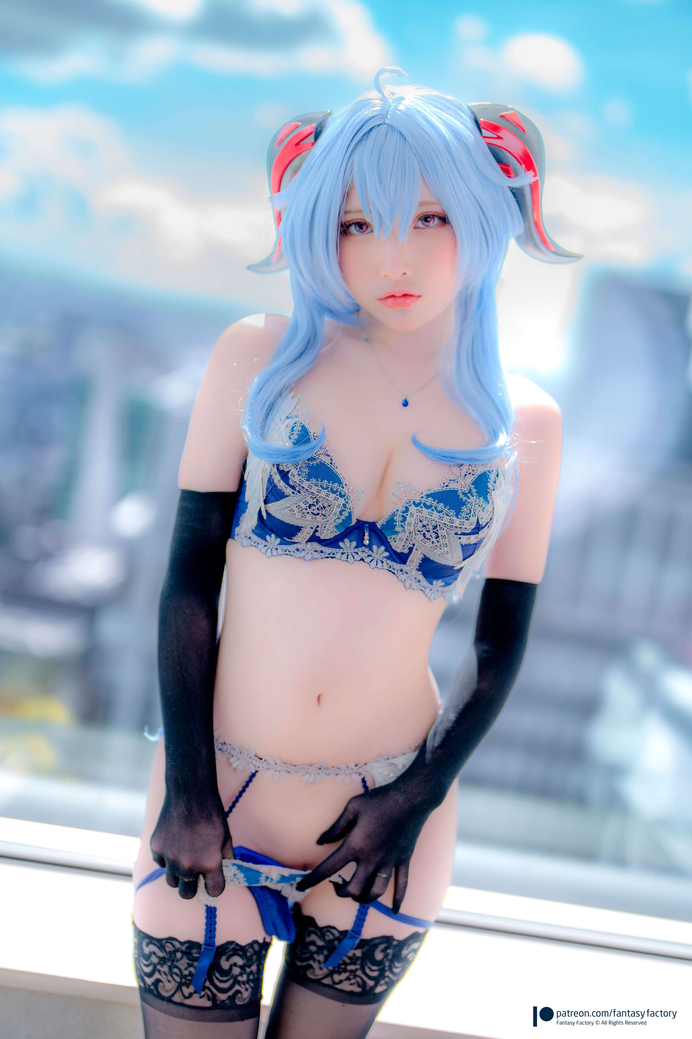 Fantasy Factory - 小丁 (Xiao Ding) cosplay Ganyu - Genshin Impact