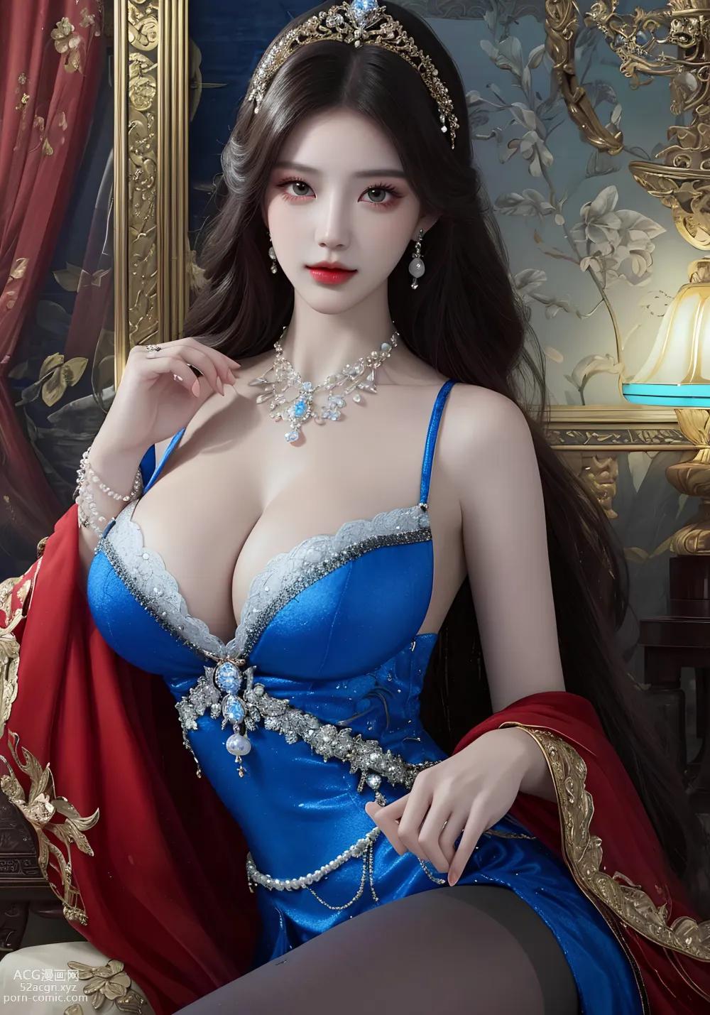 สาวอนิเมะ] [วิเม่] เฟิงอี（queen） – ภาพวาด AI คุณภาพสูง สไตล์โบราณ ชุดภาพ