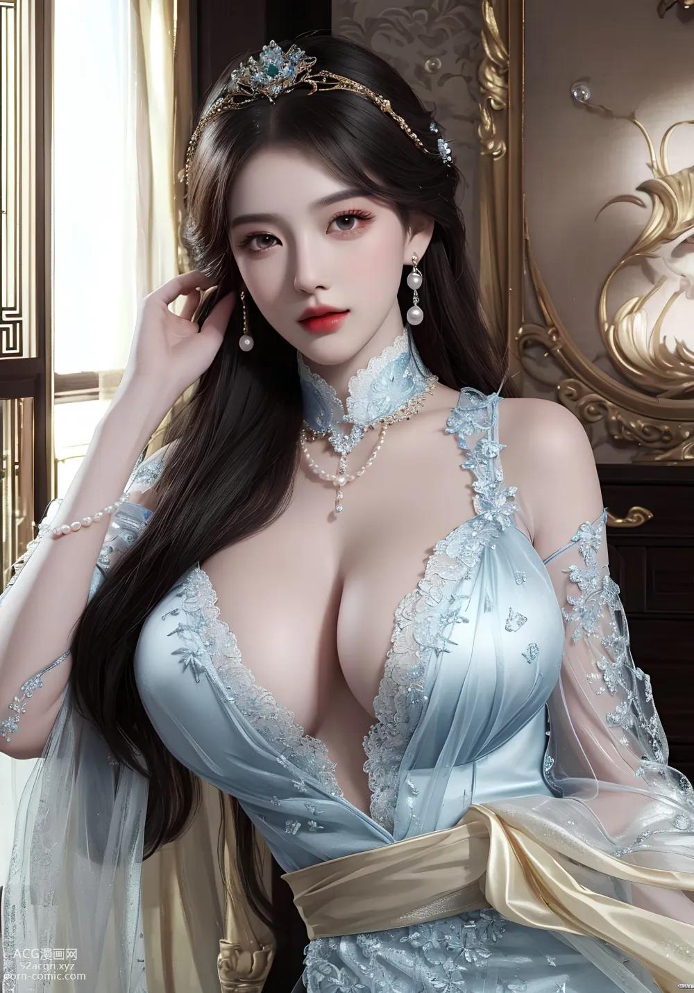 สาวอนิเมะ] [วิเม่] เฟิงอี（queen） – ภาพวาด AI คุณภาพสูง สไตล์โบราณ ชุดภาพ