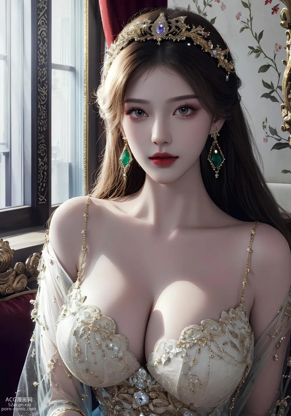 สาวอนิเมะ] [วิเม่] เฟิงอี（queen） – ภาพวาด AI คุณภาพสูง สไตล์โบราณ ชุดภาพ