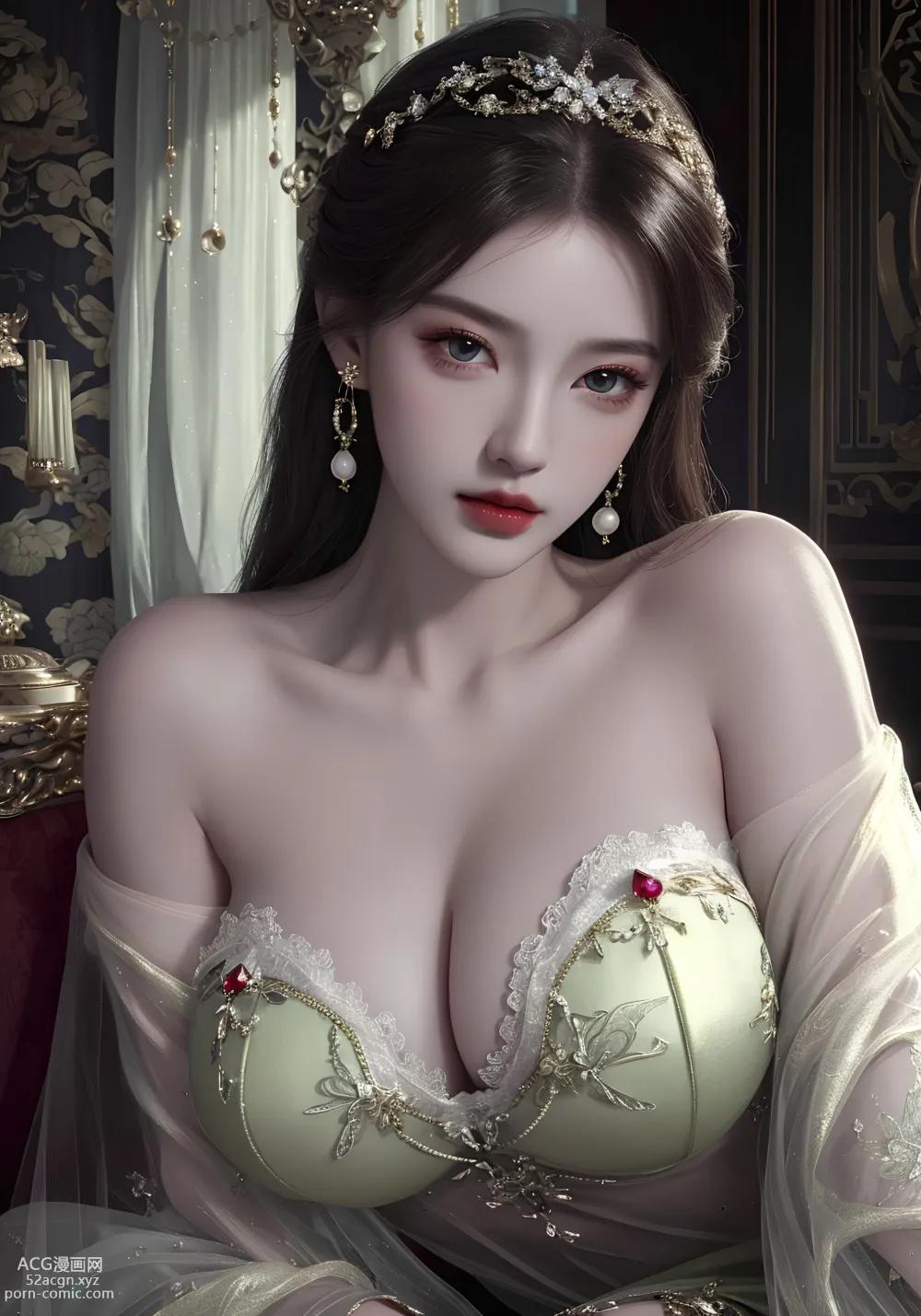 สาวอนิเมะ] [วิเม่] เฟิงอี（queen） – ภาพวาด AI คุณภาพสูง สไตล์โบราณ ชุดภาพ