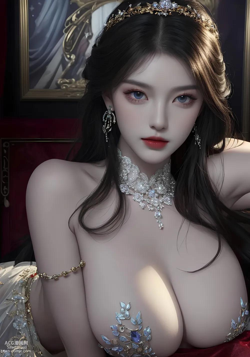 สาวอนิเมะ] [วิเม่] เฟิงอี（queen） – ภาพวาด AI คุณภาพสูง สไตล์โบราณ ชุดภาพ