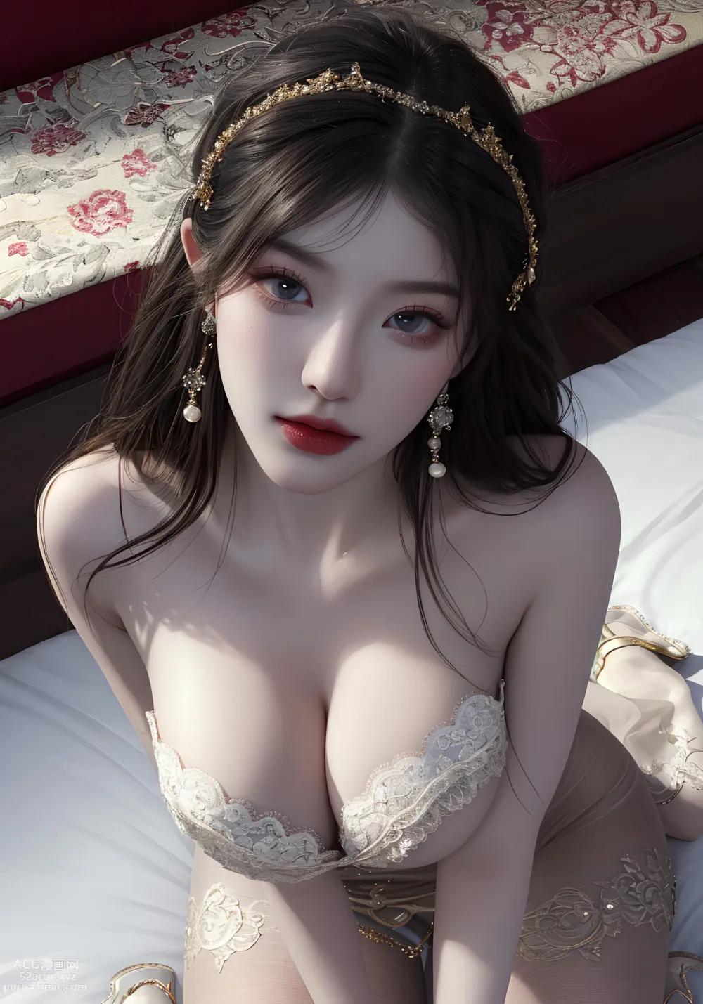สาวอนิเมะ] [วิเม่] เฟิงอี（queen） – ภาพวาด AI คุณภาพสูง สไตล์โบราณ ชุดภาพ