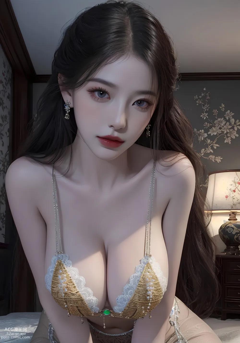 สาวอนิเมะ] [วิเม่] เฟิงอี（queen） – ภาพวาด AI คุณภาพสูง สไตล์โบราณ ชุดภาพ