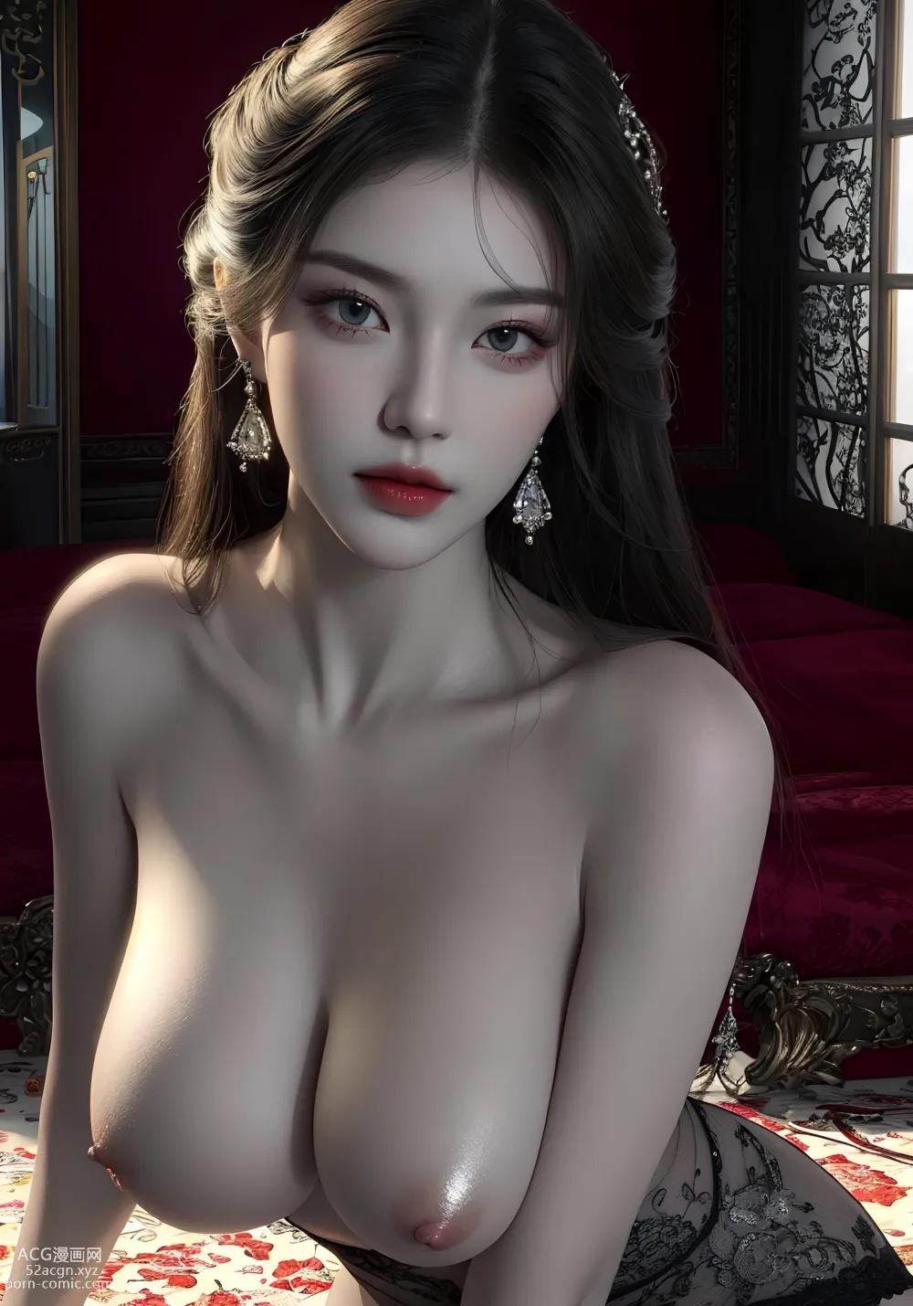 สาวอนิเมะ] [วิเม่] เฟิงอี（queen） – ภาพวาด AI คุณภาพสูง สไตล์โบราณ ชุดภาพ