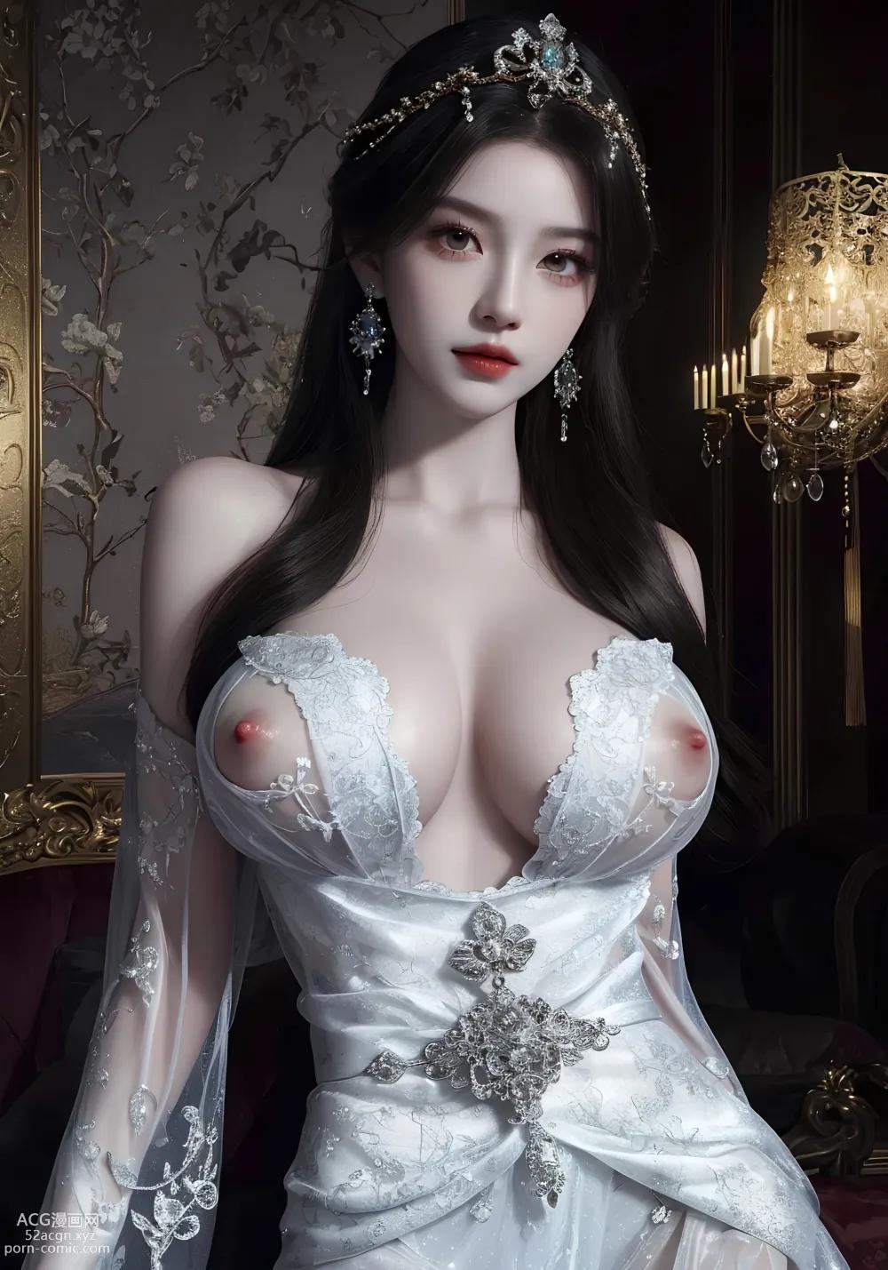 สาวอนิเมะ] [วิเม่] เฟิงอี（queen） – ภาพวาด AI คุณภาพสูง สไตล์โบราณ ชุดภาพ