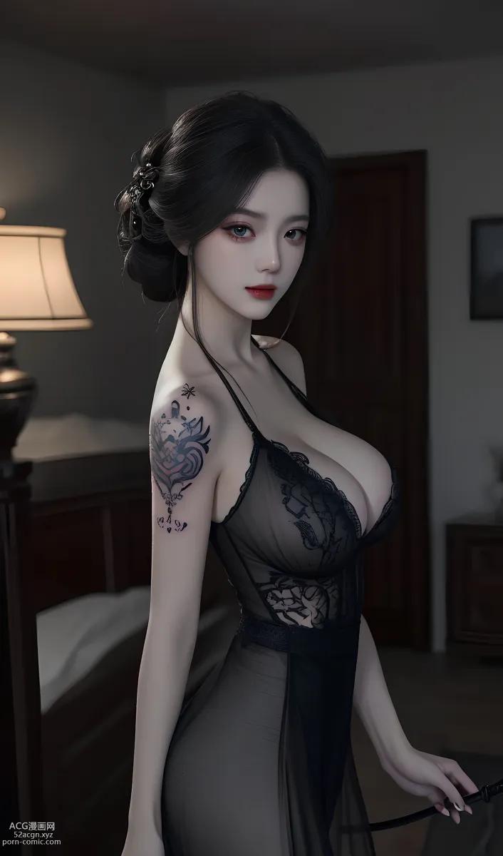 Anime Girl] [Aesthetic] Ye Mei – High-Quality AI Painting Ancient Style Image Collection