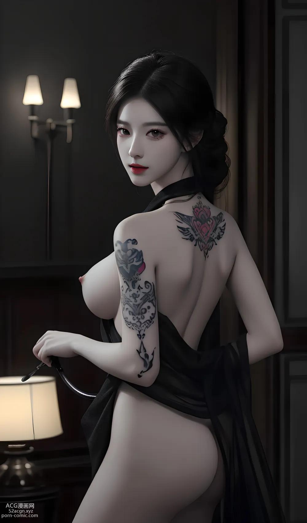 アニメガール] [唯美] 夜魅 – AI絵画の高品質な古風図集