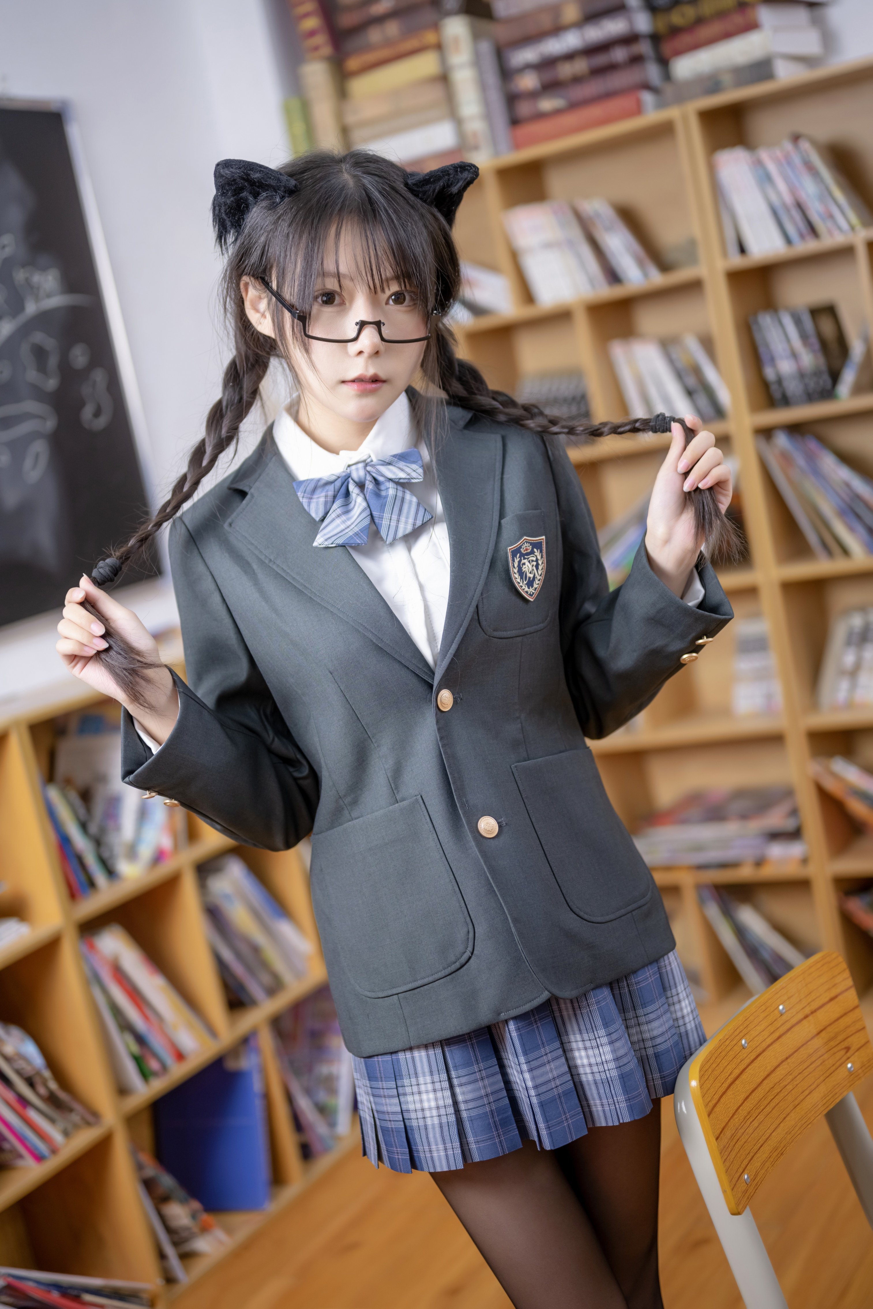JK Cosplay：香草喵露露 - 小露乱撞 JK制服