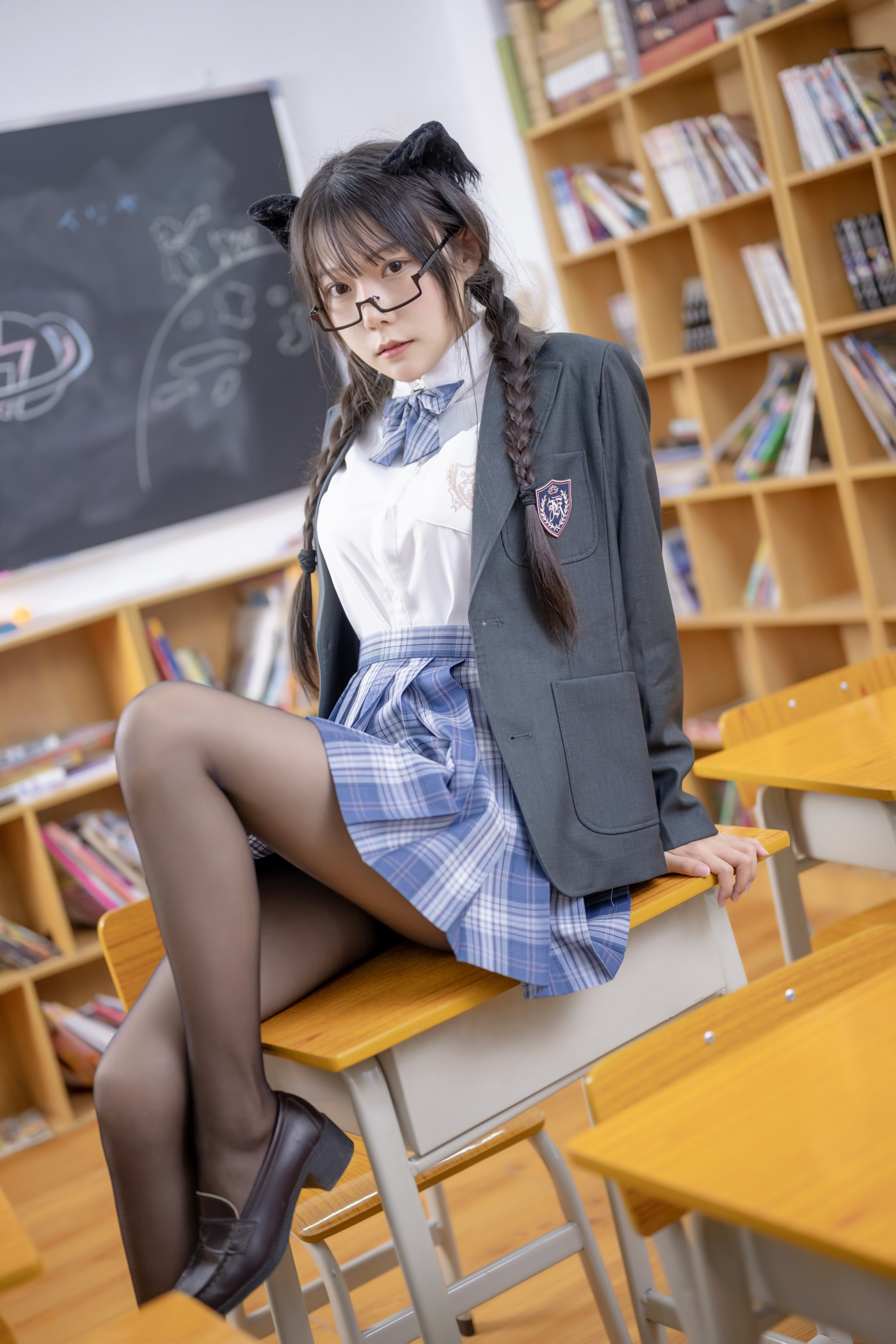 JK Cosplay：香草喵露露 - 小露乱撞 JK制服