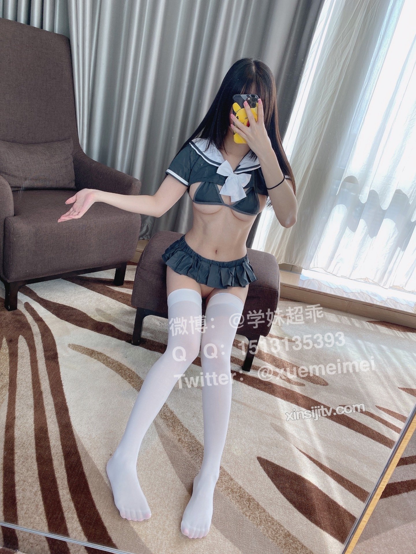 香草少女m(九尾狐狸m) - 性感可愛學生