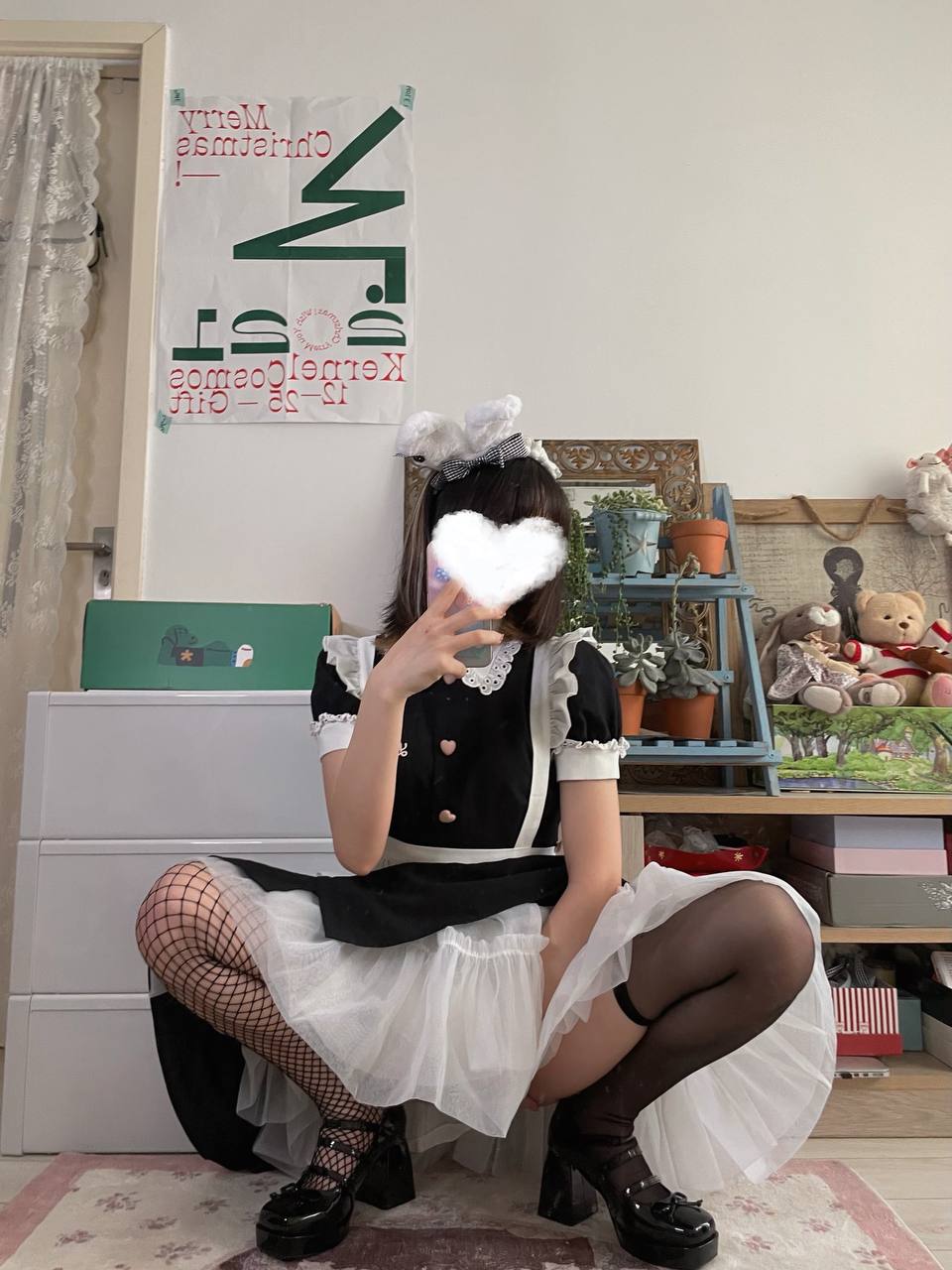 チャチャ - メイドの黒絲