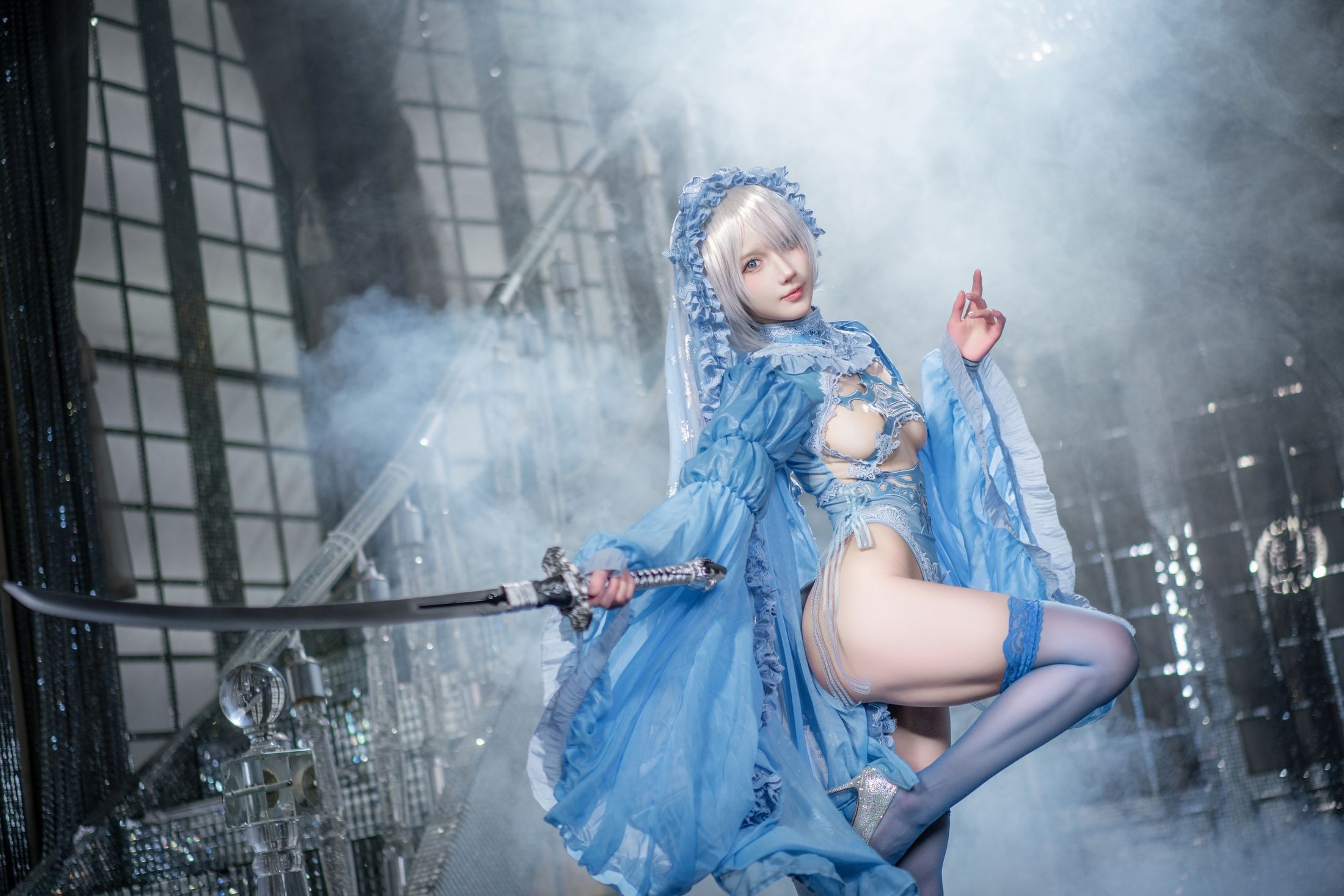 阿包也是兔娘 - 冰雪2B 42P