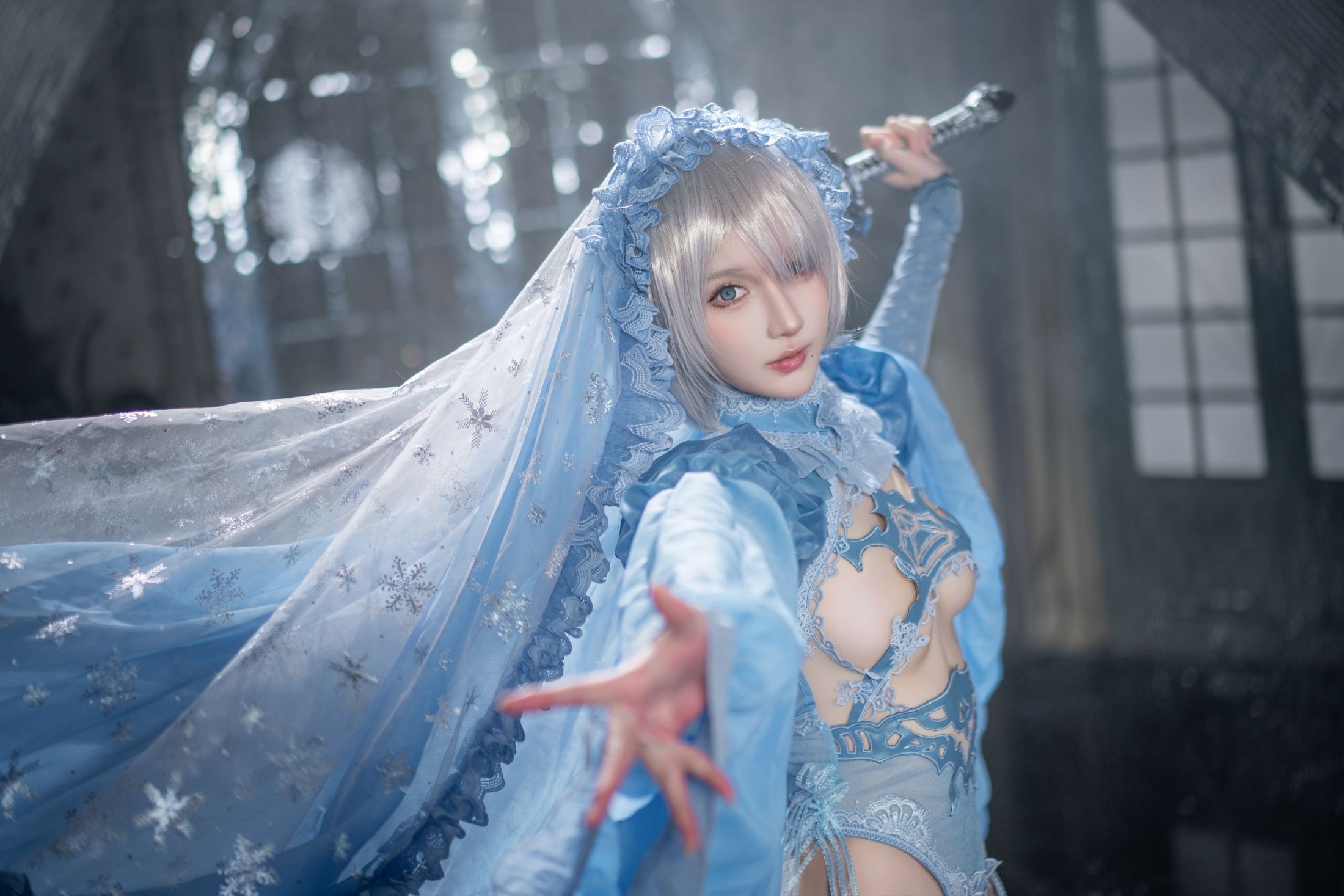 阿包也是兔娘 - 冰雪2B 42P