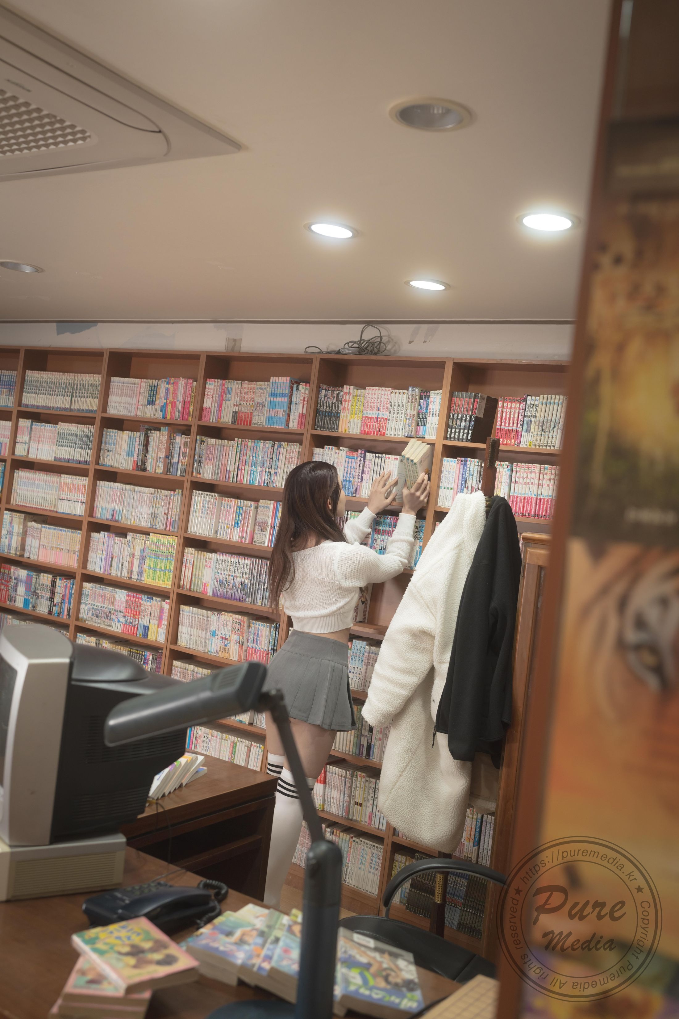 [Pure Media] Vol.273 Yeha (예하) - Dreaming with library girl 200P