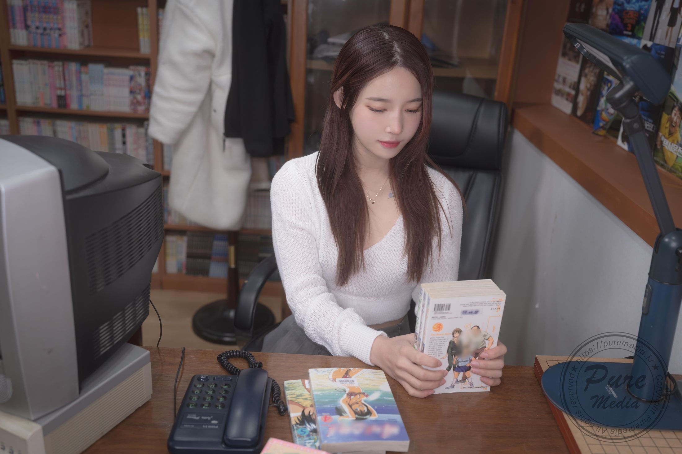 [Pure Media] Vol.273 Yeha (예하) - Dreaming with library girl 200P