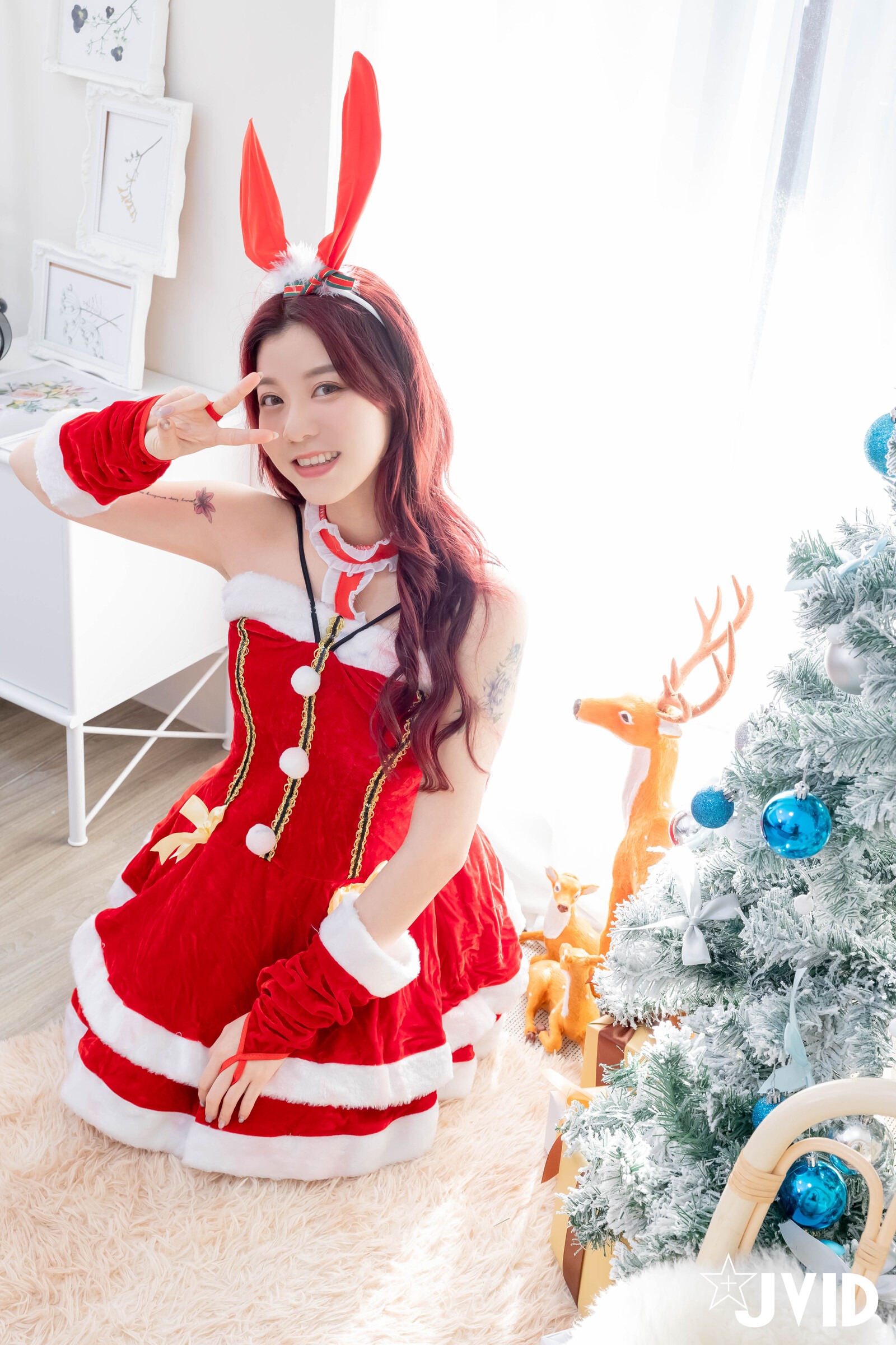 JVID] キャロライン - クリスマスプレゼント 110P