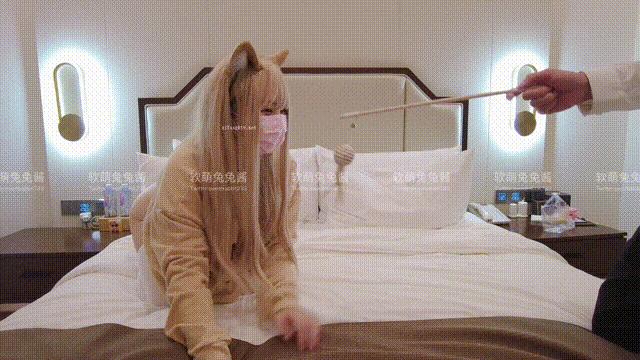 软萌兔兔酱爱猫人士 Cosplay | GIF 写真图集
