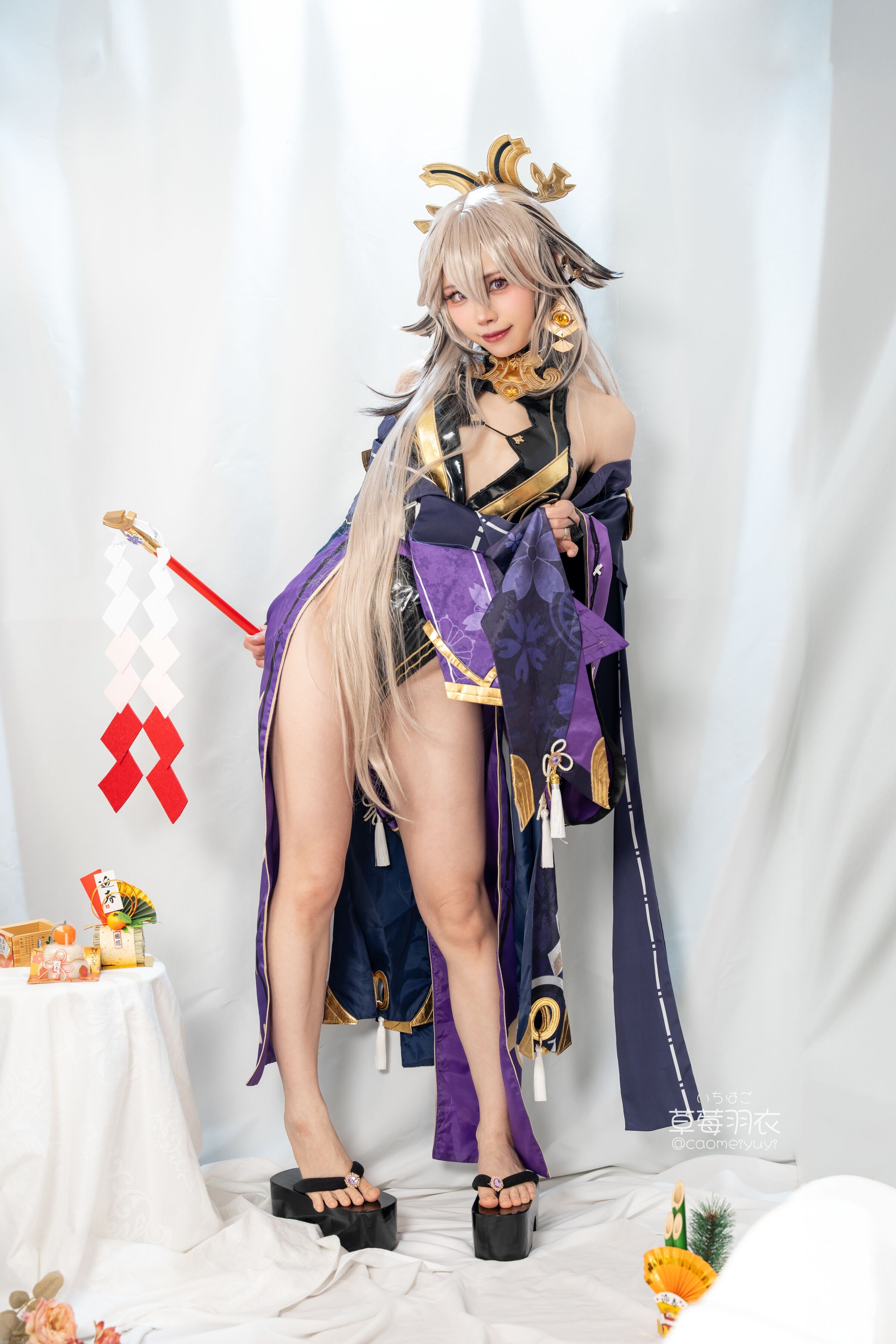 草莓羽衣 黒ギャル八重神子