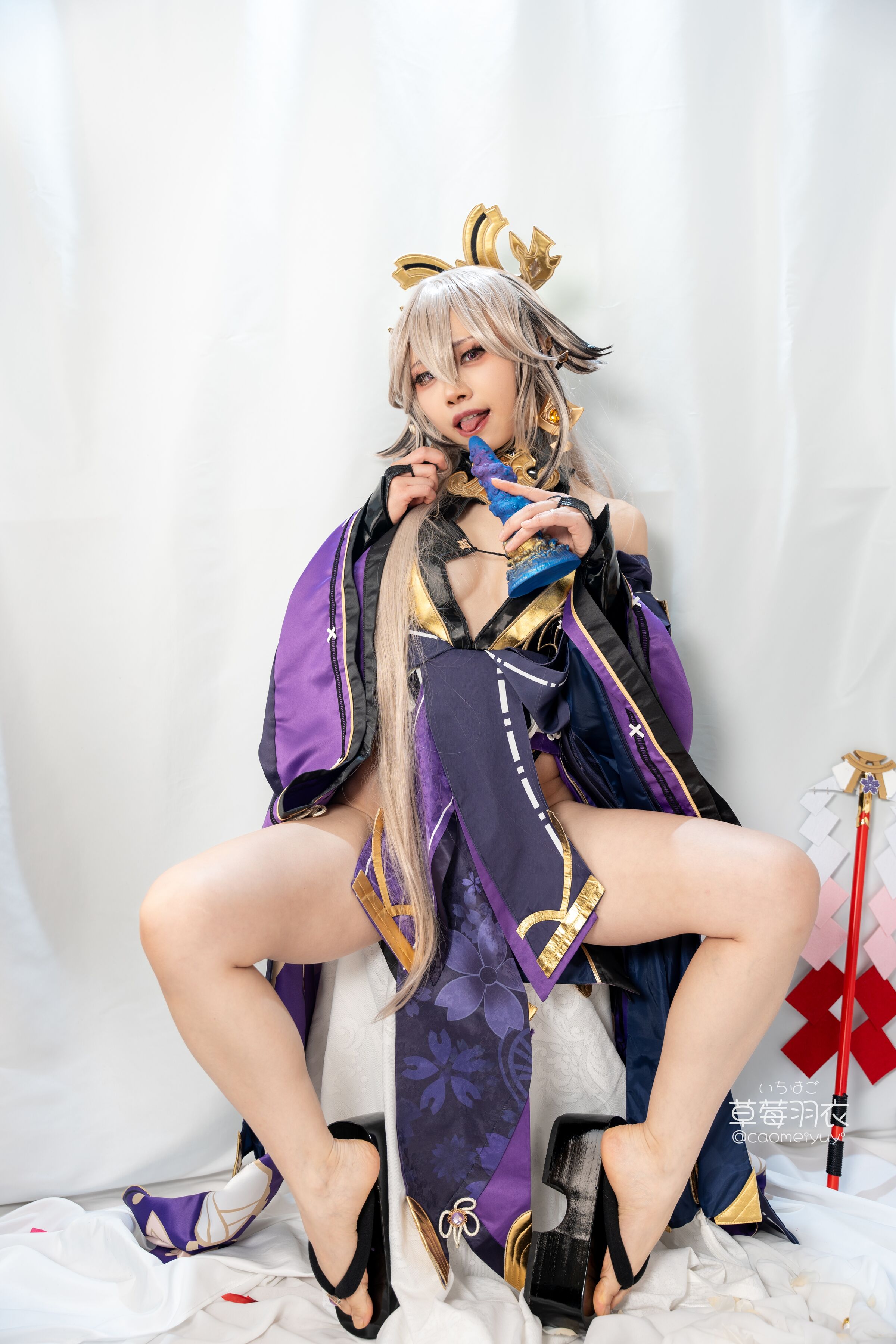 草莓羽衣 黒ギャル八重神子