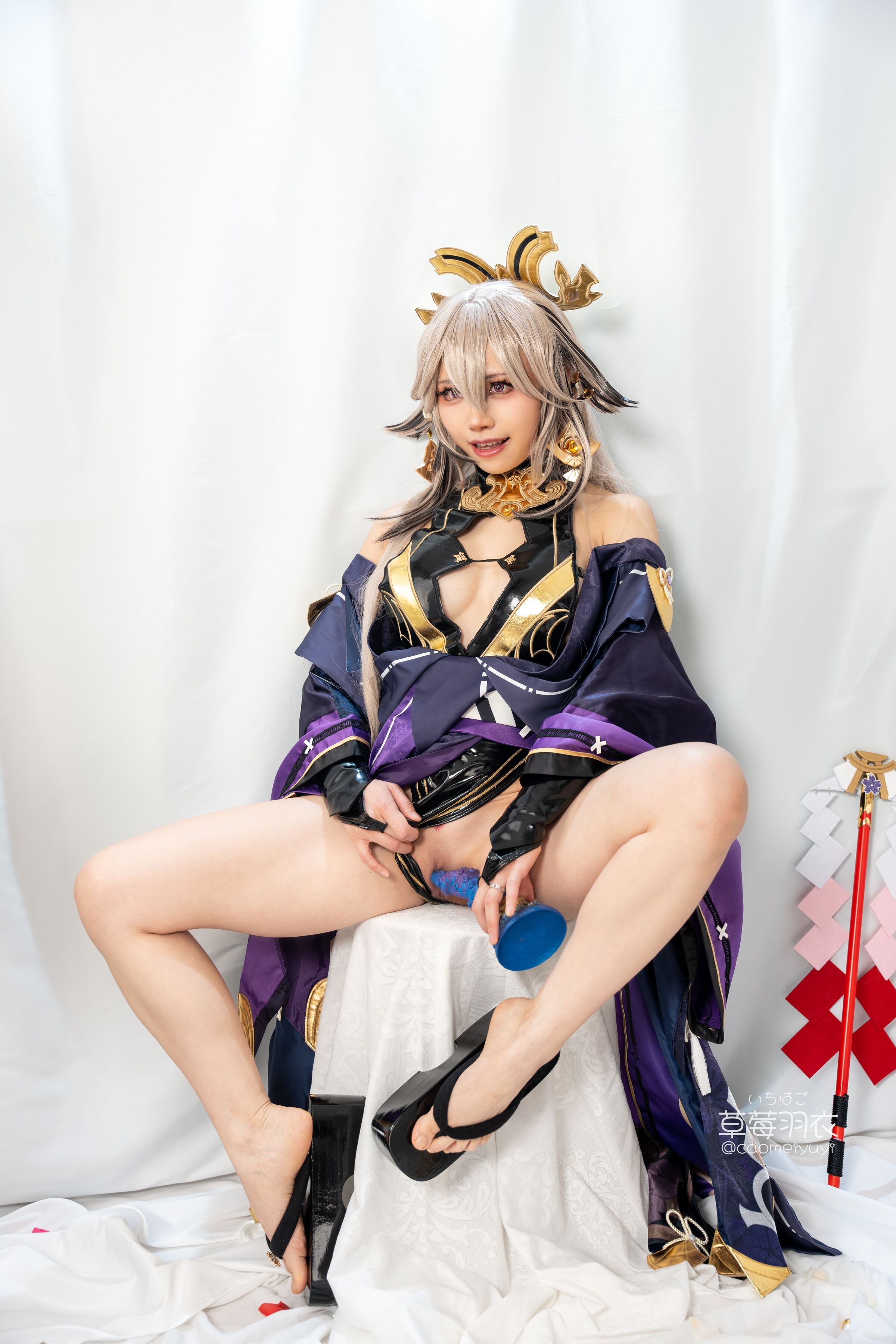 草莓羽衣 黒ギャル八重神子
