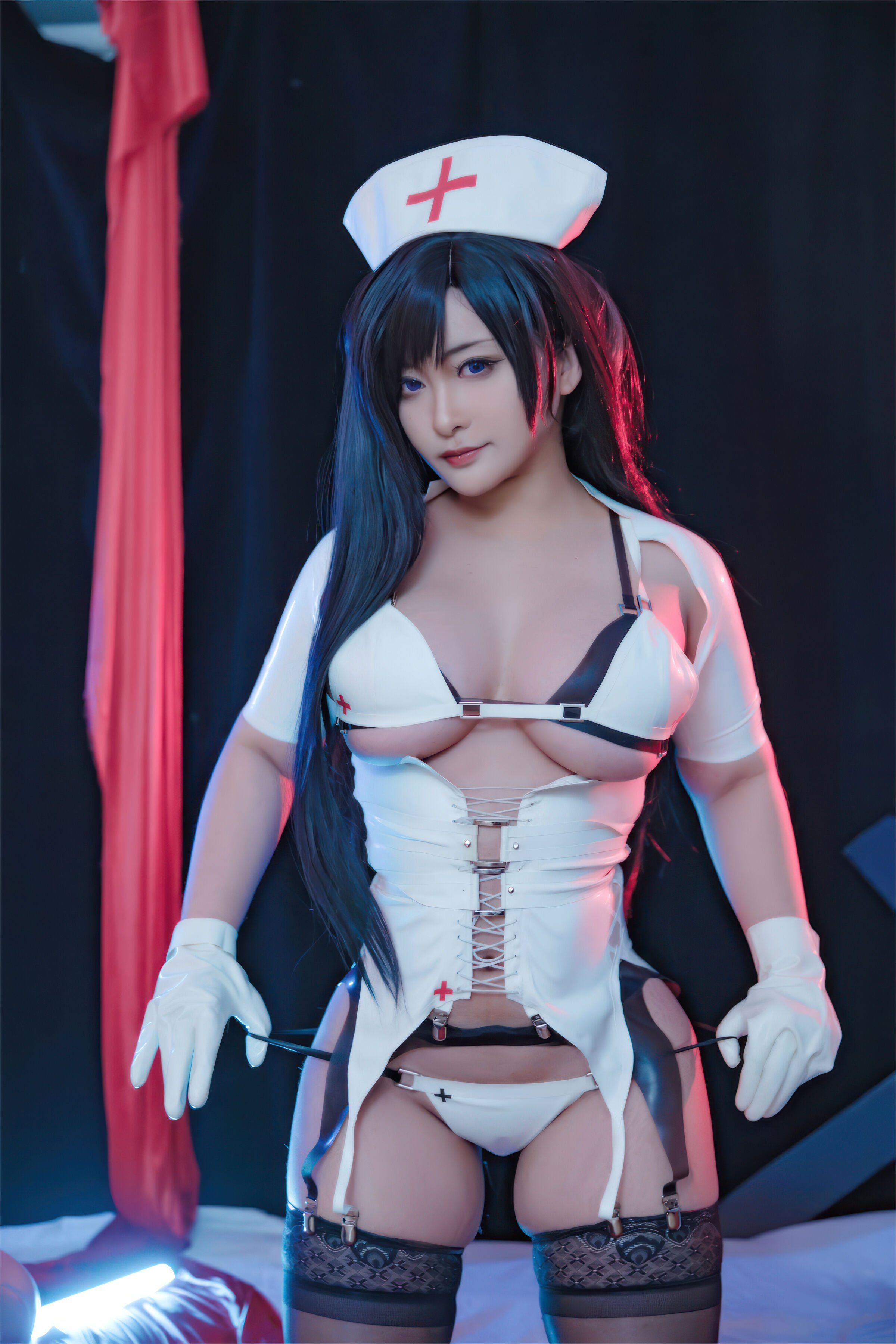 洛璃 belle SAMA 蒂法护士 65P