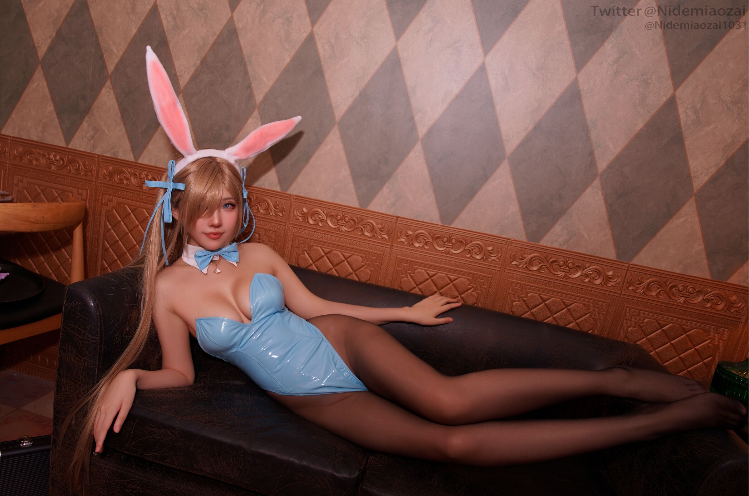 Cat Demon你的喵崽明日奈兔女郎 Cosplay