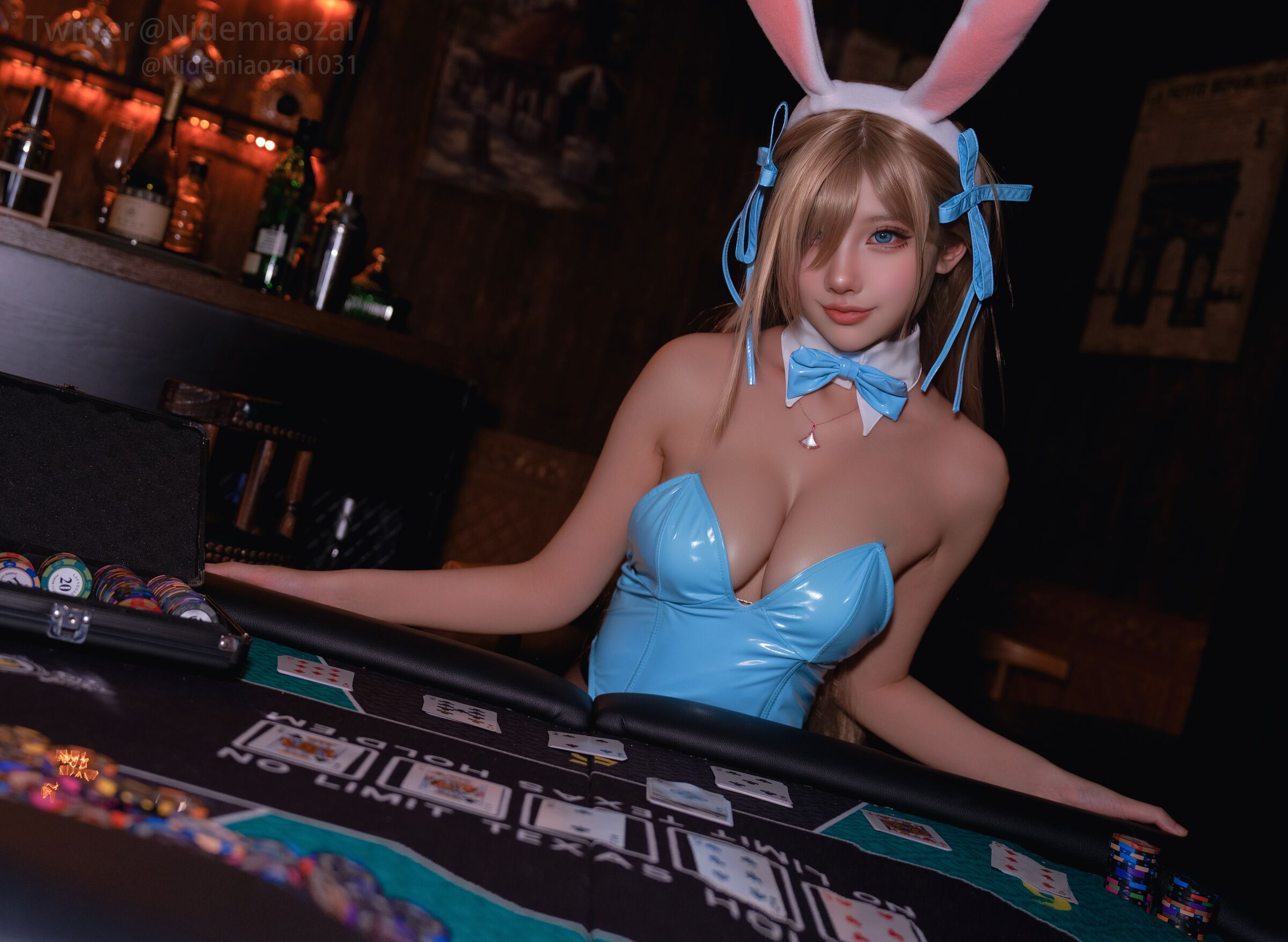 Cat Demon你的喵崽明日奈兔女郎 Cosplay
