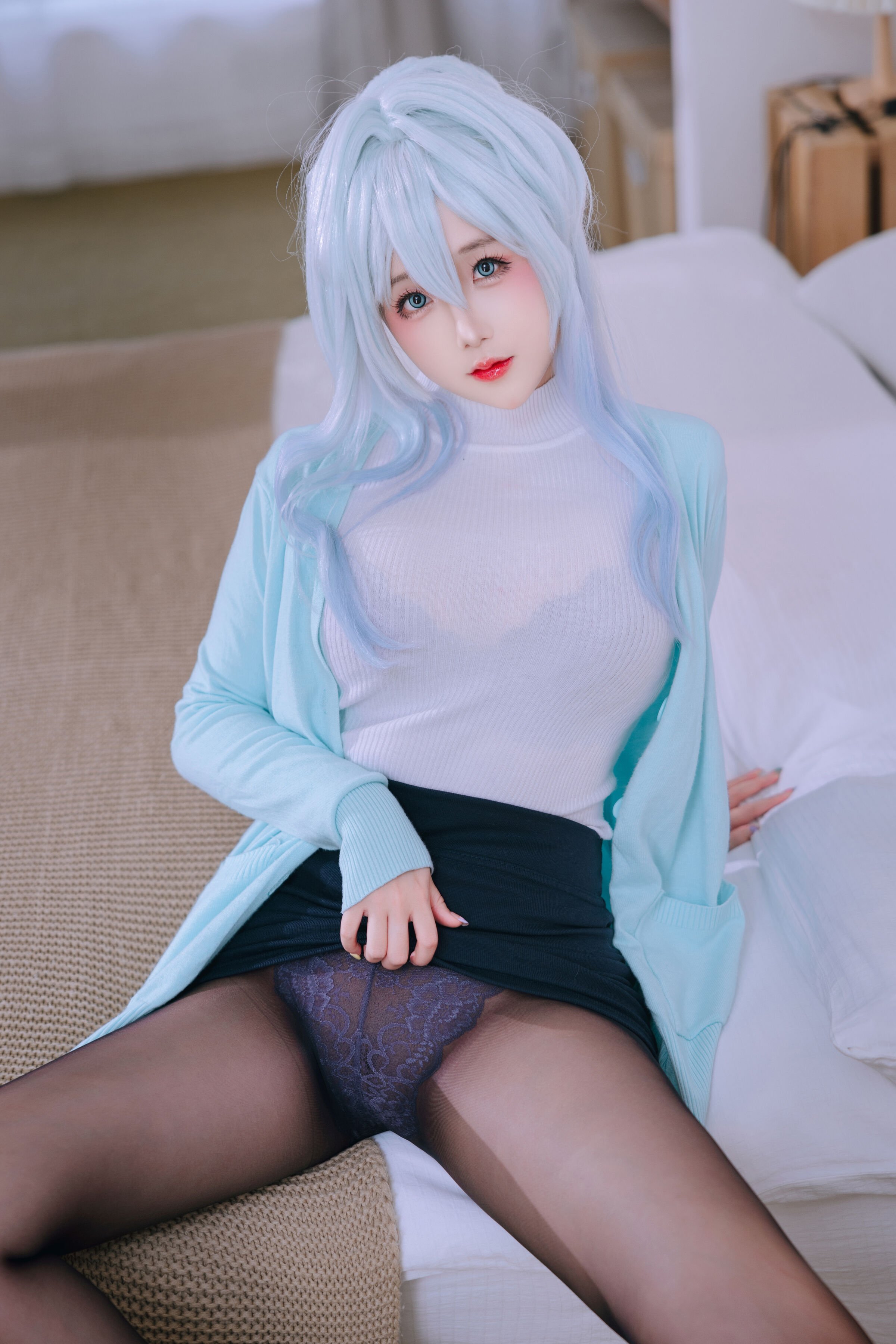 日奈娇未亡人雪女 Cosplay | 私房写真图集