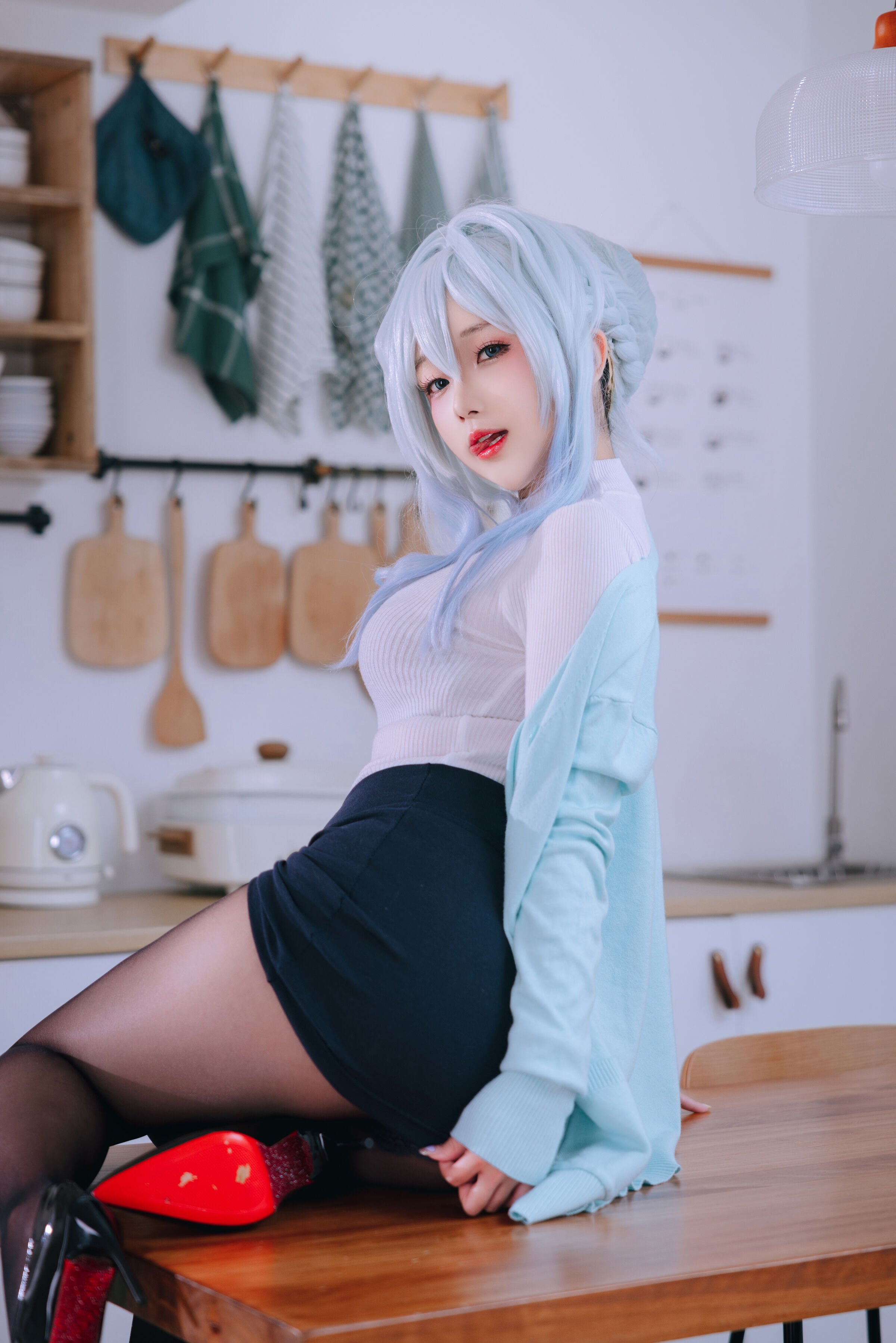 日奈娇未亡人雪女 Cosplay | 私房写真图集