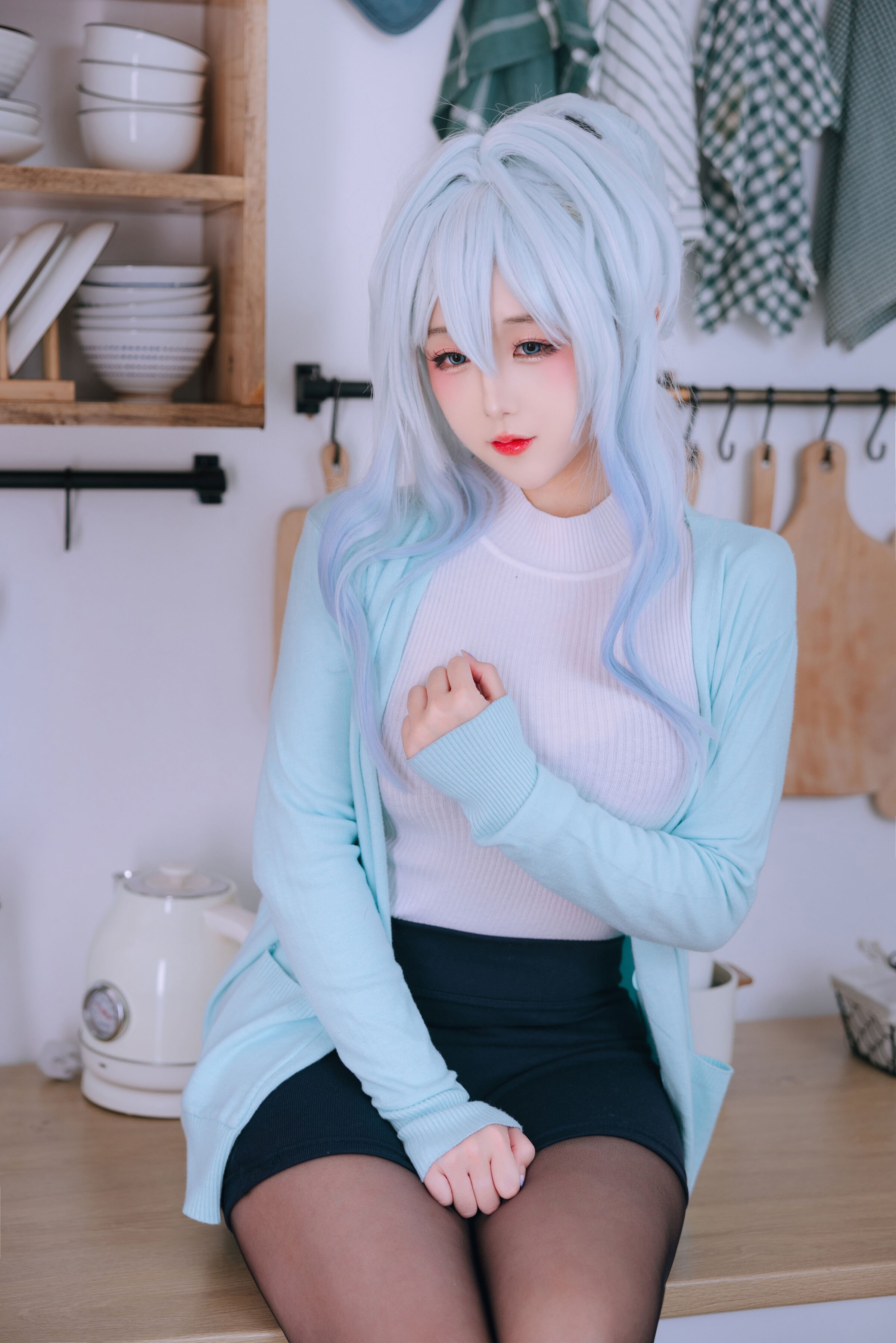 日奈娇未亡人雪女 Cosplay | 私房写真图集