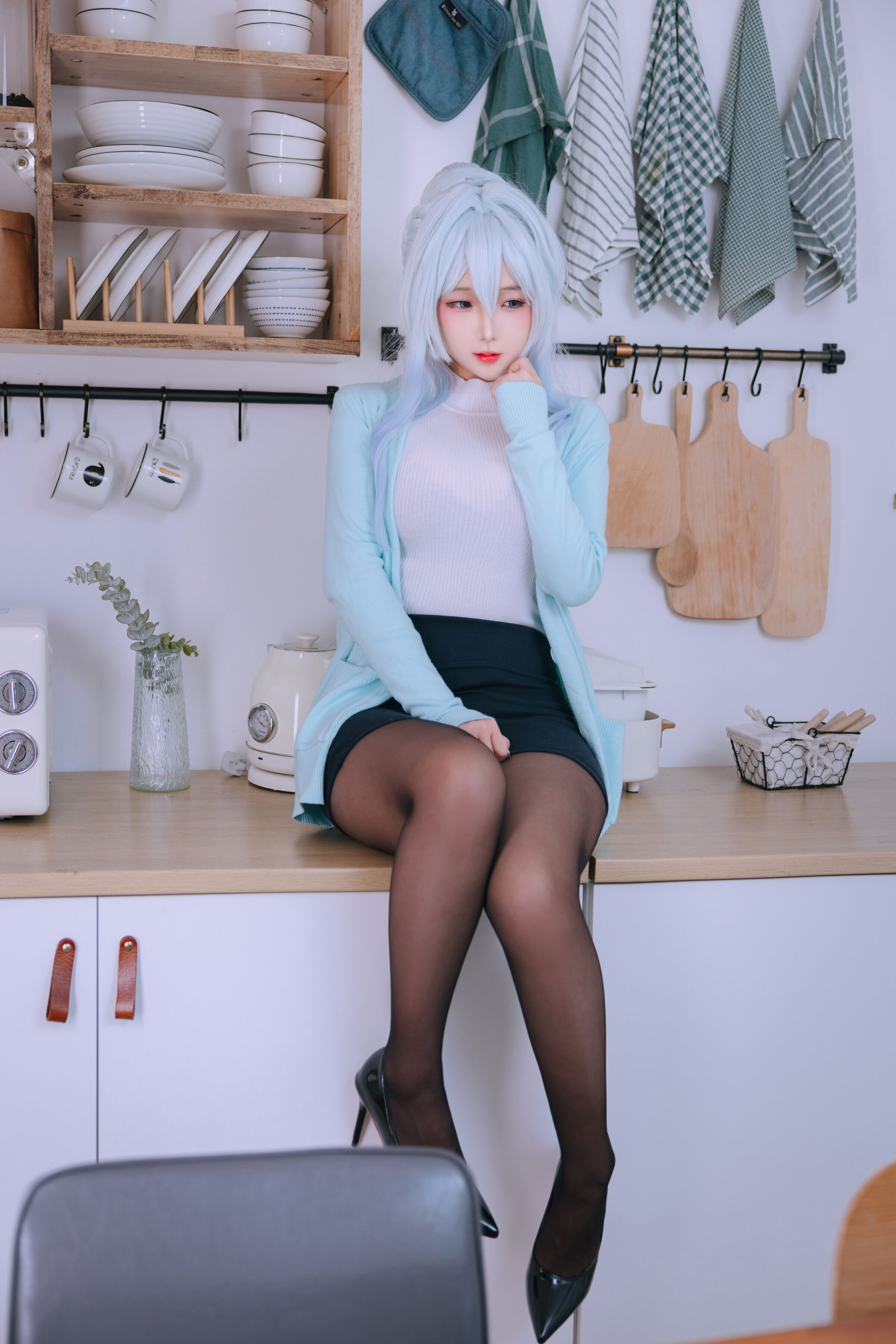 日奈娇未亡人雪女 Cosplay | 私房写真图集