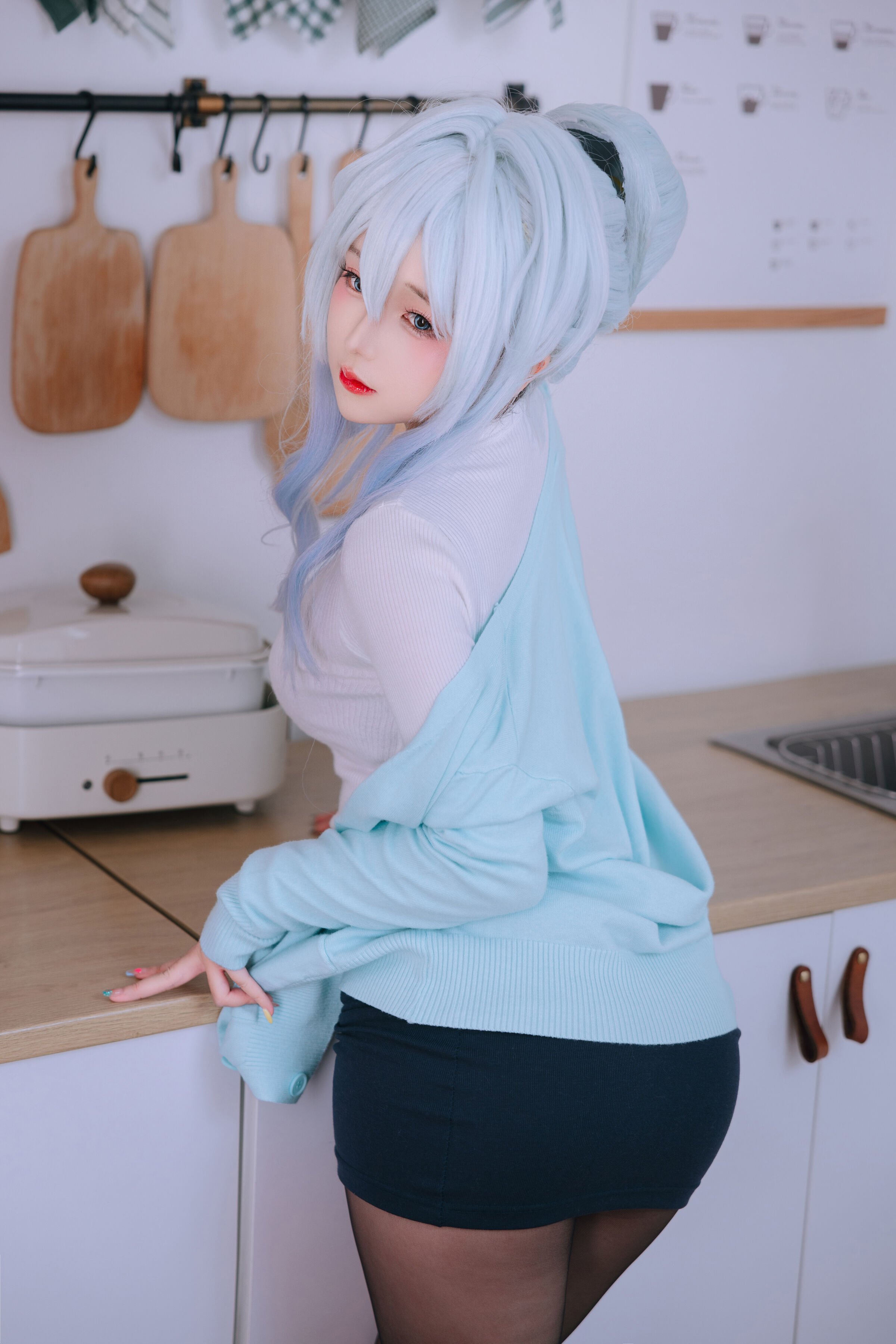 日奈娇未亡人雪女 Cosplay | 私房写真图集