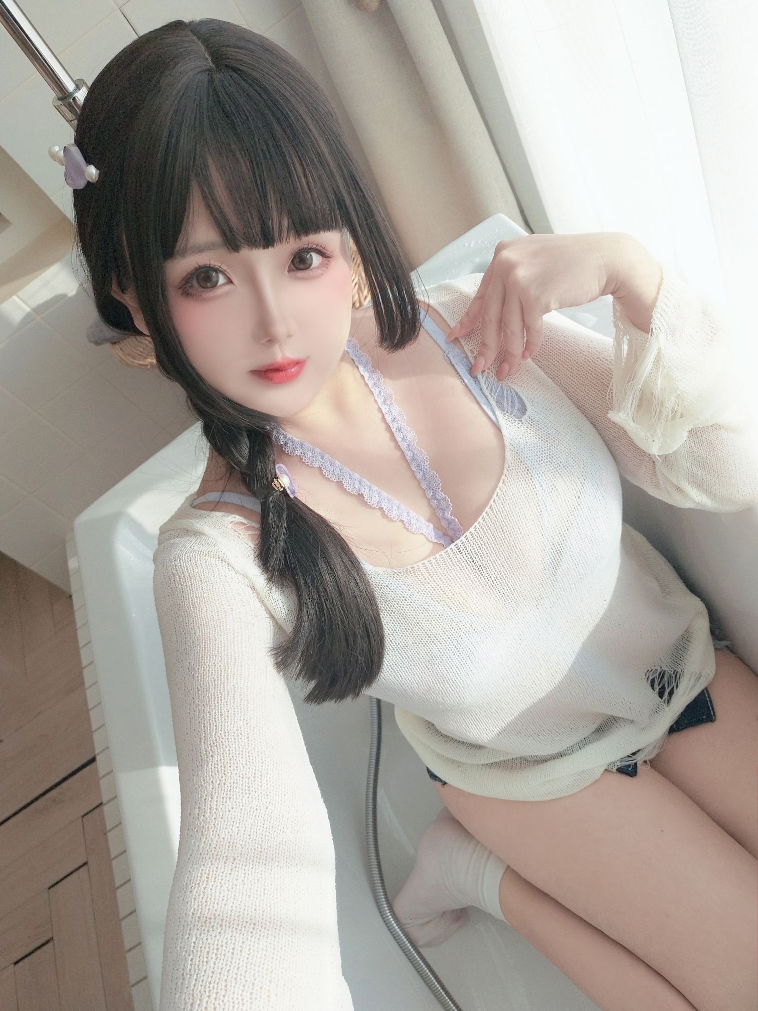 日奈娇 牛仔裤人妻 131P1V