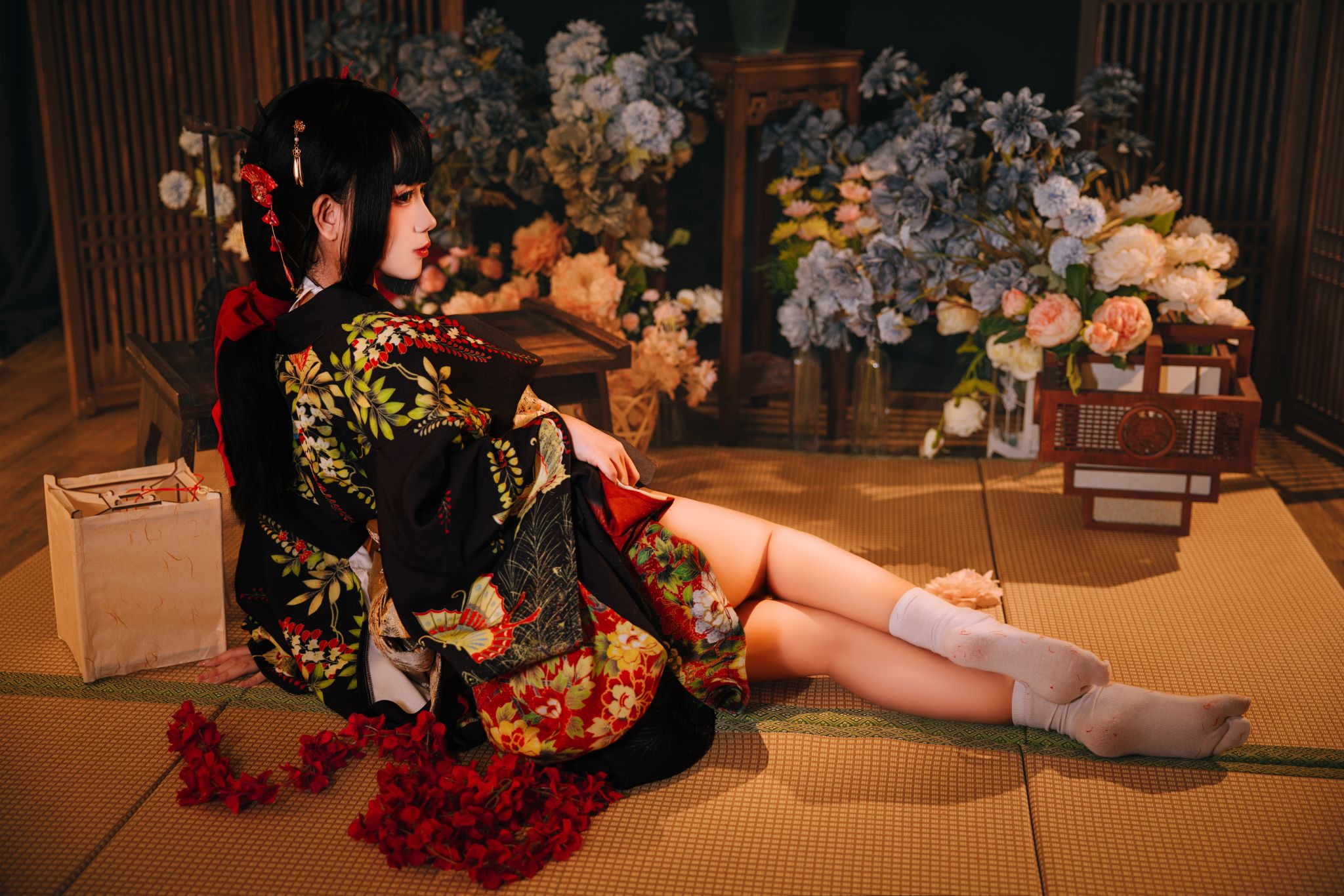 Ri Nai Jiao - 2024 January Monthly: Oiran Fox Demon